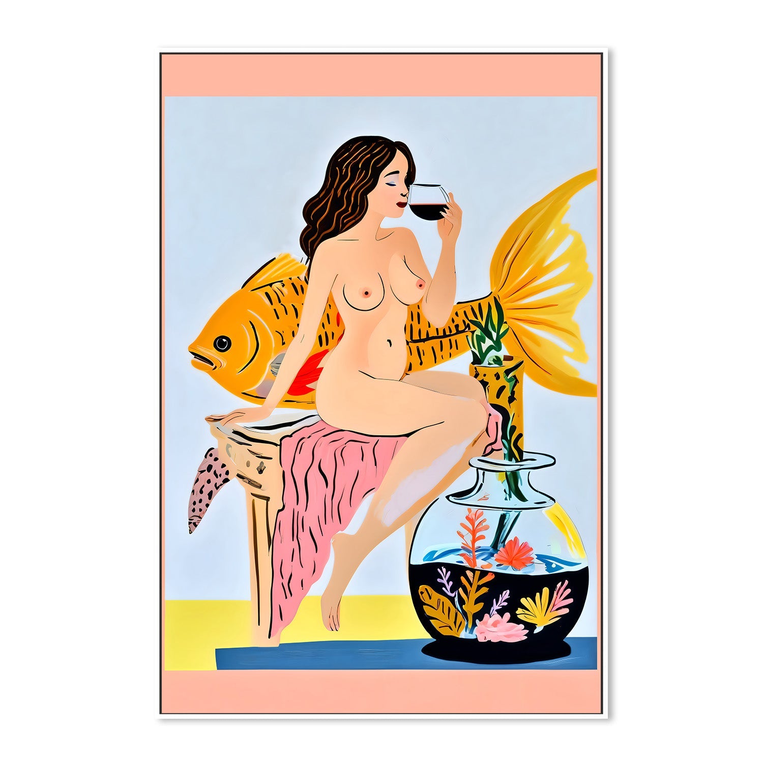 wall-art-print-canvas-poster-framed-Fishy Shananigans-5