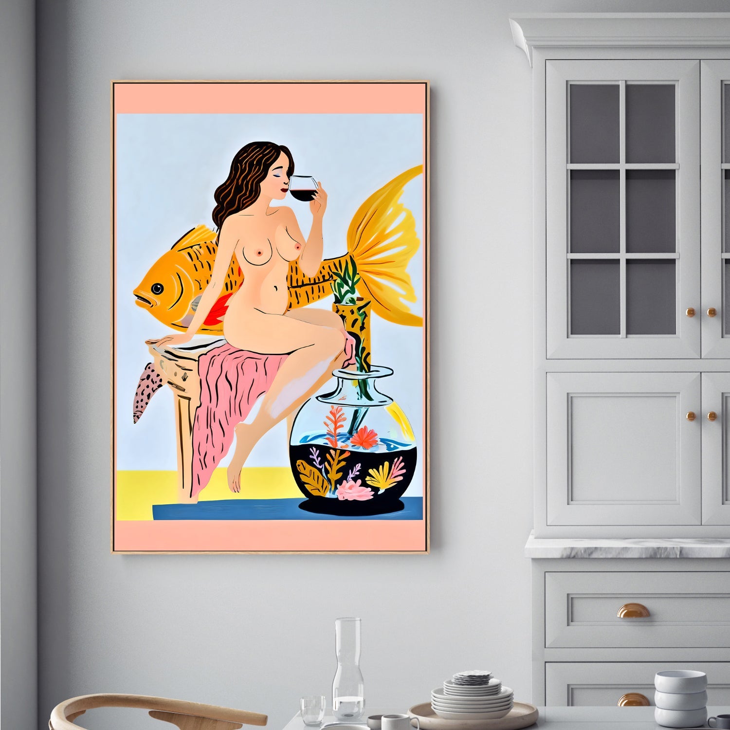 wall-art-print-canvas-poster-framed-Fishy Shananigans-7
