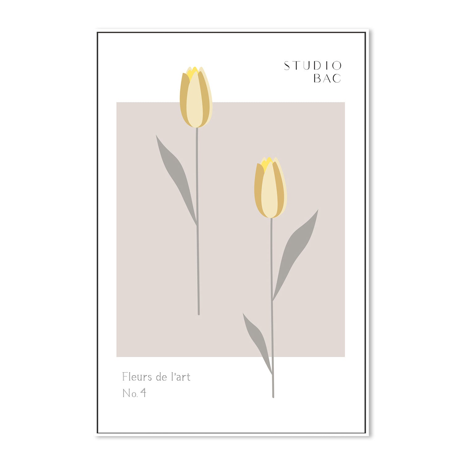 wall-art-print-canvas-poster-framed-Fleurs de l'art, No. 4-GIOIA-WALL-ART