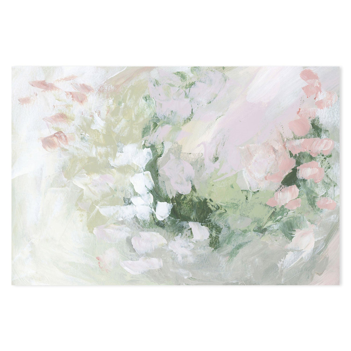 wall-art-print-canvas-poster-framed-Floral Assortment In Pastel, Style F-by-Emily Wood-Gioia Wall Art