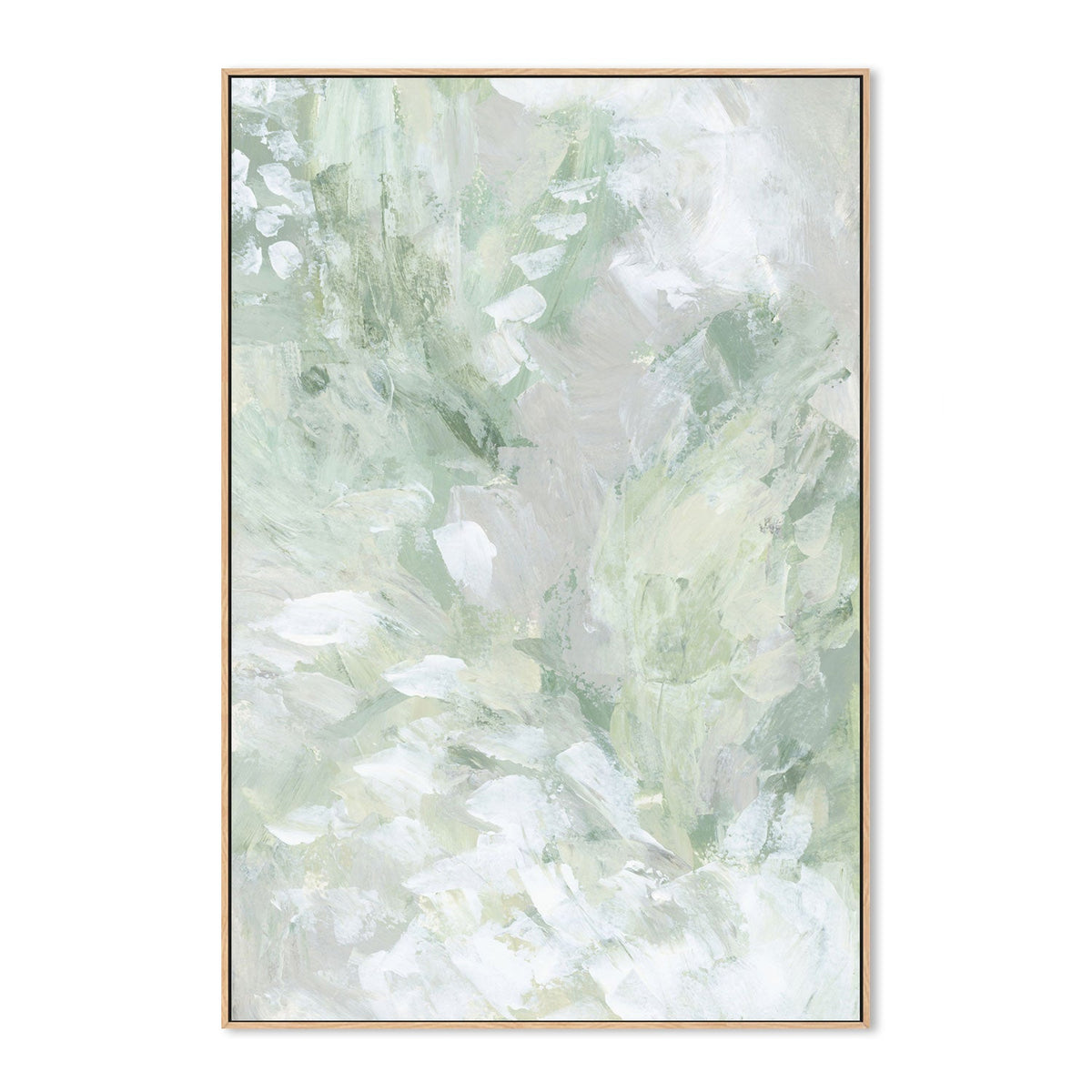 wall-art-print-canvas-poster-framed-Floral Assortment In Pastel, Style I-by-Emily Wood-Gioia Wall Art