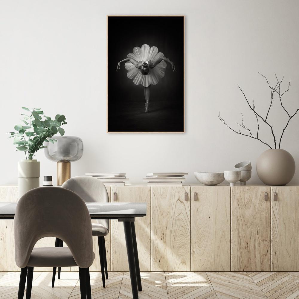 wall-art-print-canvas-poster-framed-Floral Ballet, By Ross Oscar-by-Plus X Studio-Gioia Wall Art