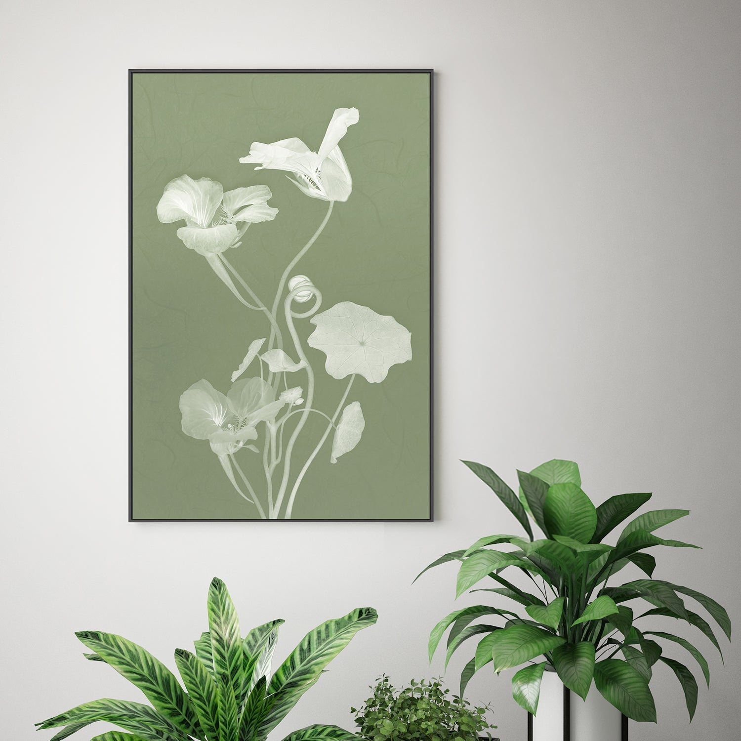 wall-art-print-canvas-poster-framed-Floral Dancer, Style C , By Leda Robertson-7