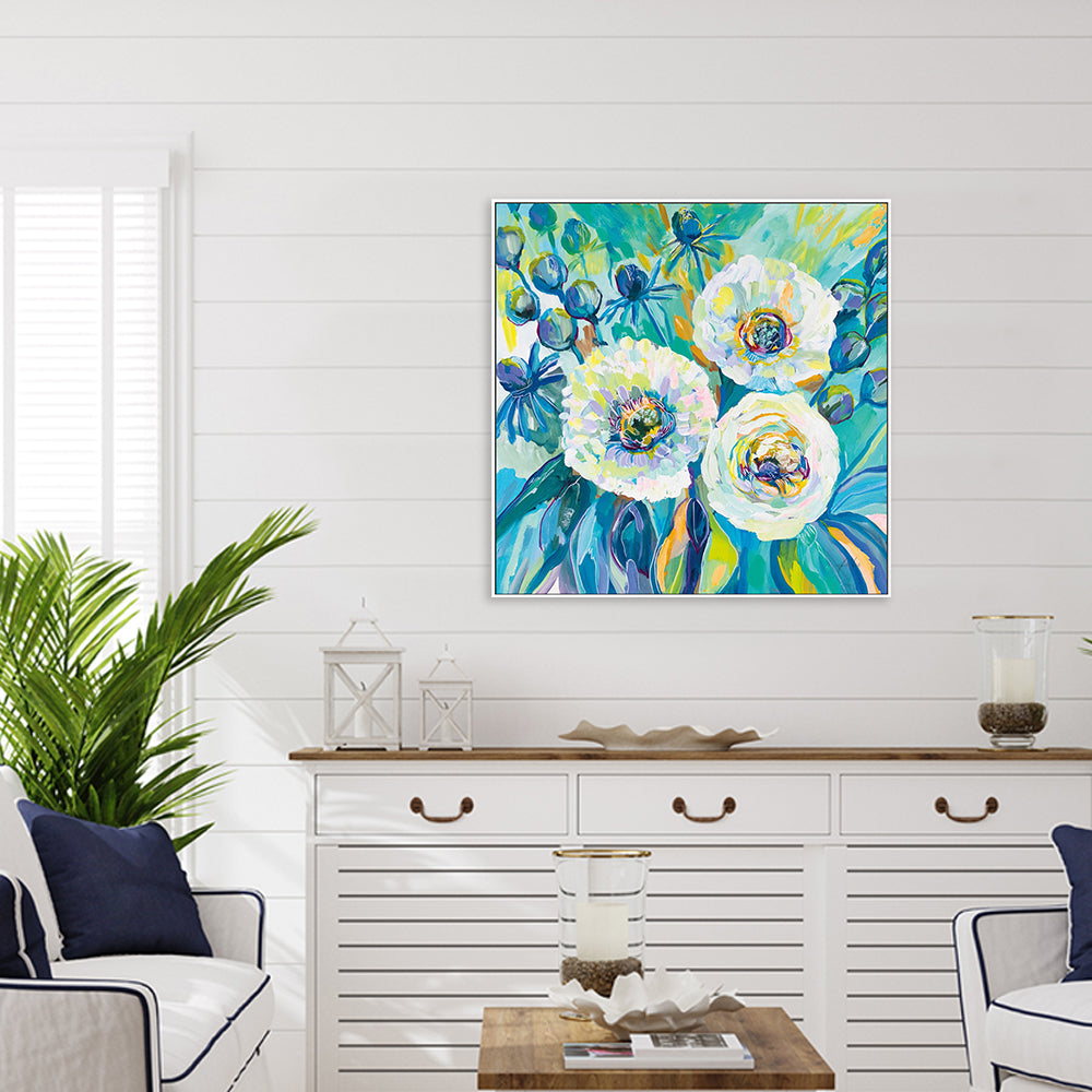 wall-art-print-canvas-poster-framed-Floral Elation-by-Jeanette Vertentes-Gioia Wall Art