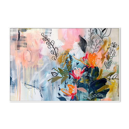 wall-art-print-canvas-poster-framed-Floral Explosion-5