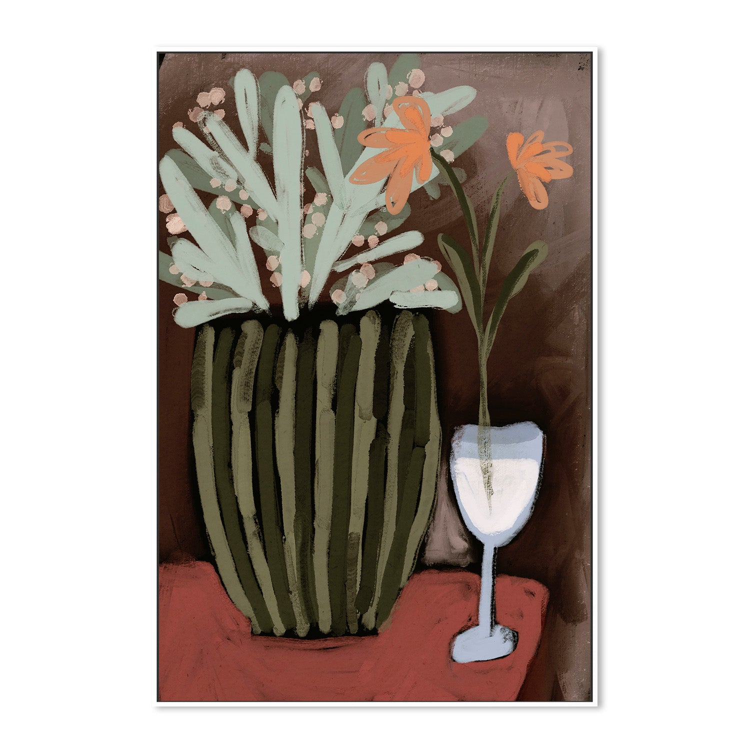 wall-art-print-canvas-poster-framed-Floral Harmony-5