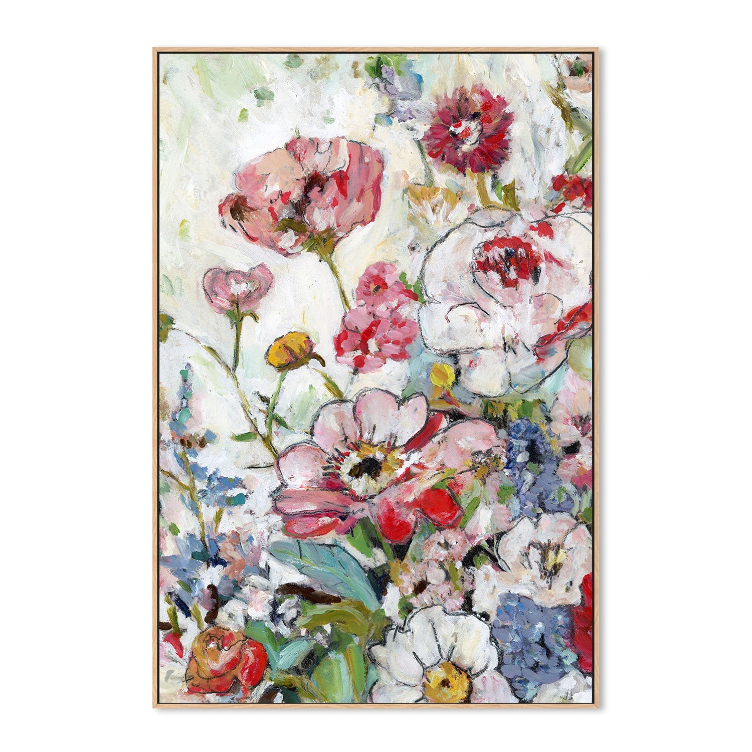 wall-art-print-canvas-poster-framed-Floral Whispers-4