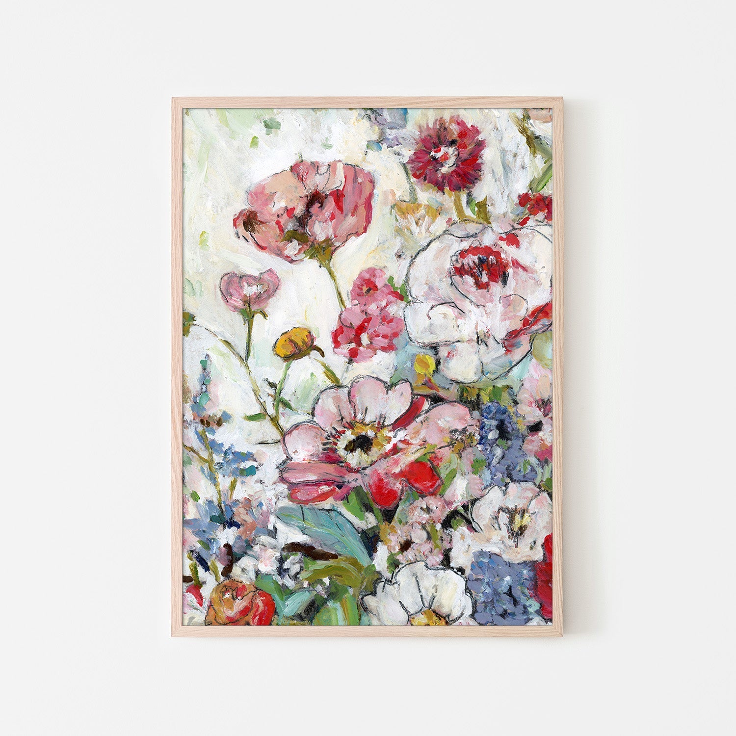 wall-art-print-canvas-poster-framed-Floral Whispers-6