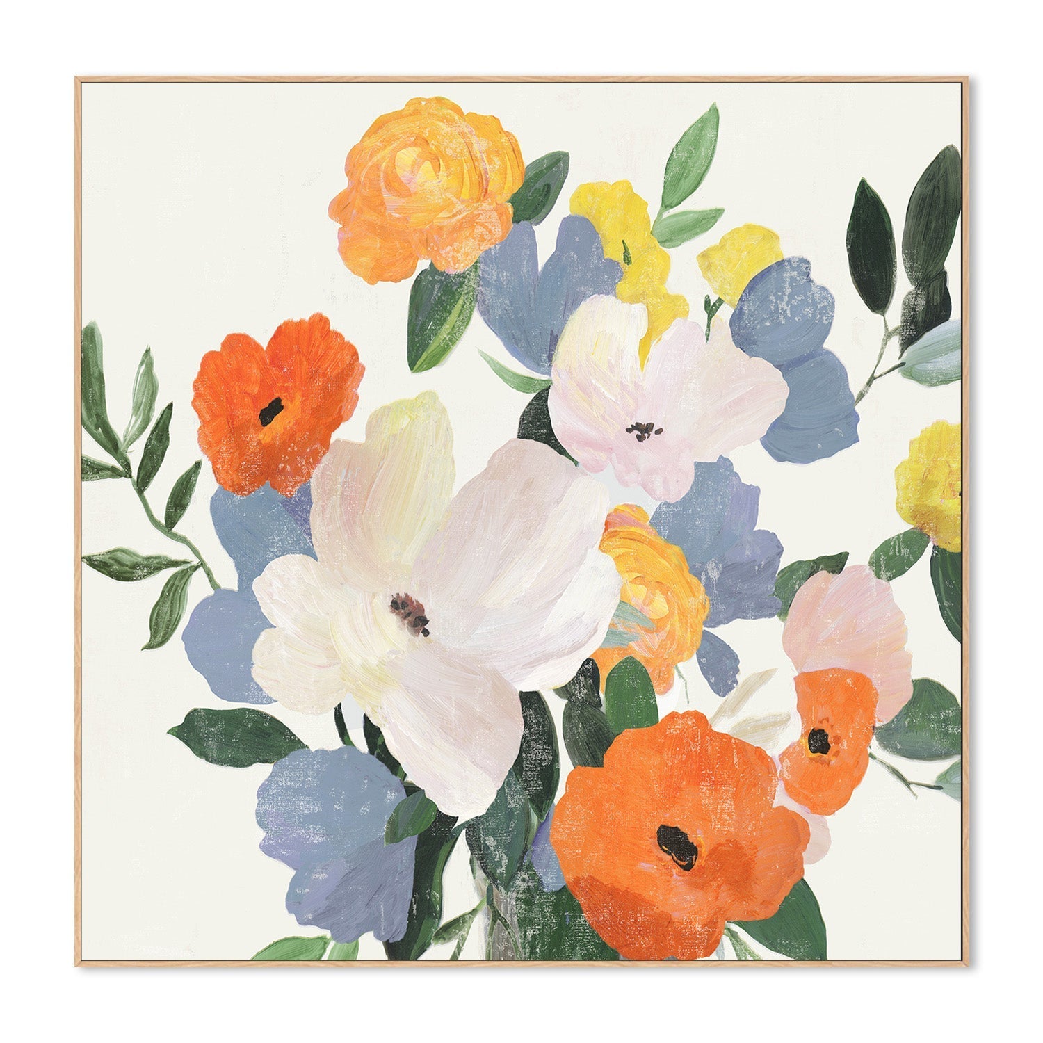 wall-art-print-canvas-poster-framed-Florals In Vase, Style A , By Asia Jensen-4