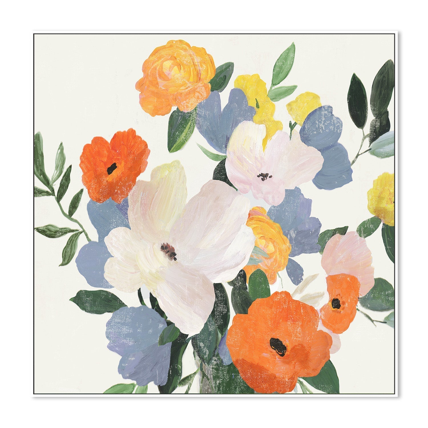 wall-art-print-canvas-poster-framed-Florals In Vase, Style A , By Asia Jensen-5