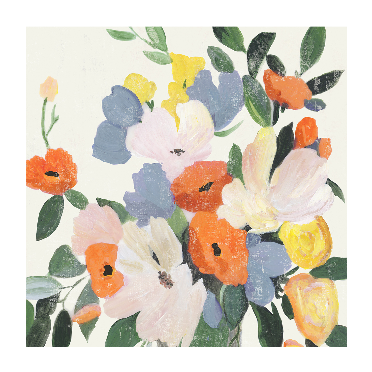 wall-art-print-canvas-poster-framed-Florals In Vase, Style B , By Asia Jensen-1