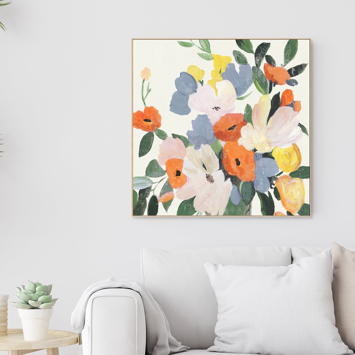 wall-art-print-canvas-poster-framed-Florals In Vase, Style B , By Asia Jensen-2
