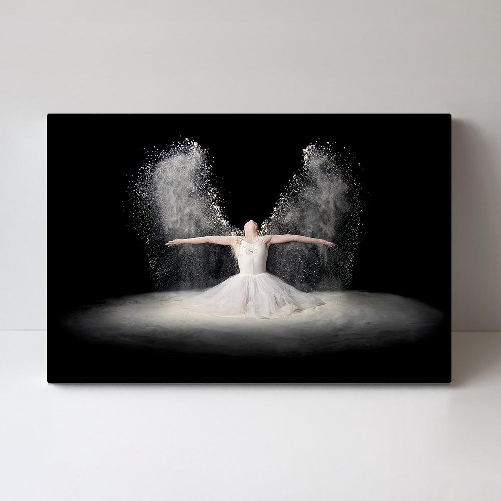 wall-art-print-canvas-poster-framed-Flour Wings, By Pauline Pentony Ba Hons Arps-by-Plus X Studio-Gioia Wall Art