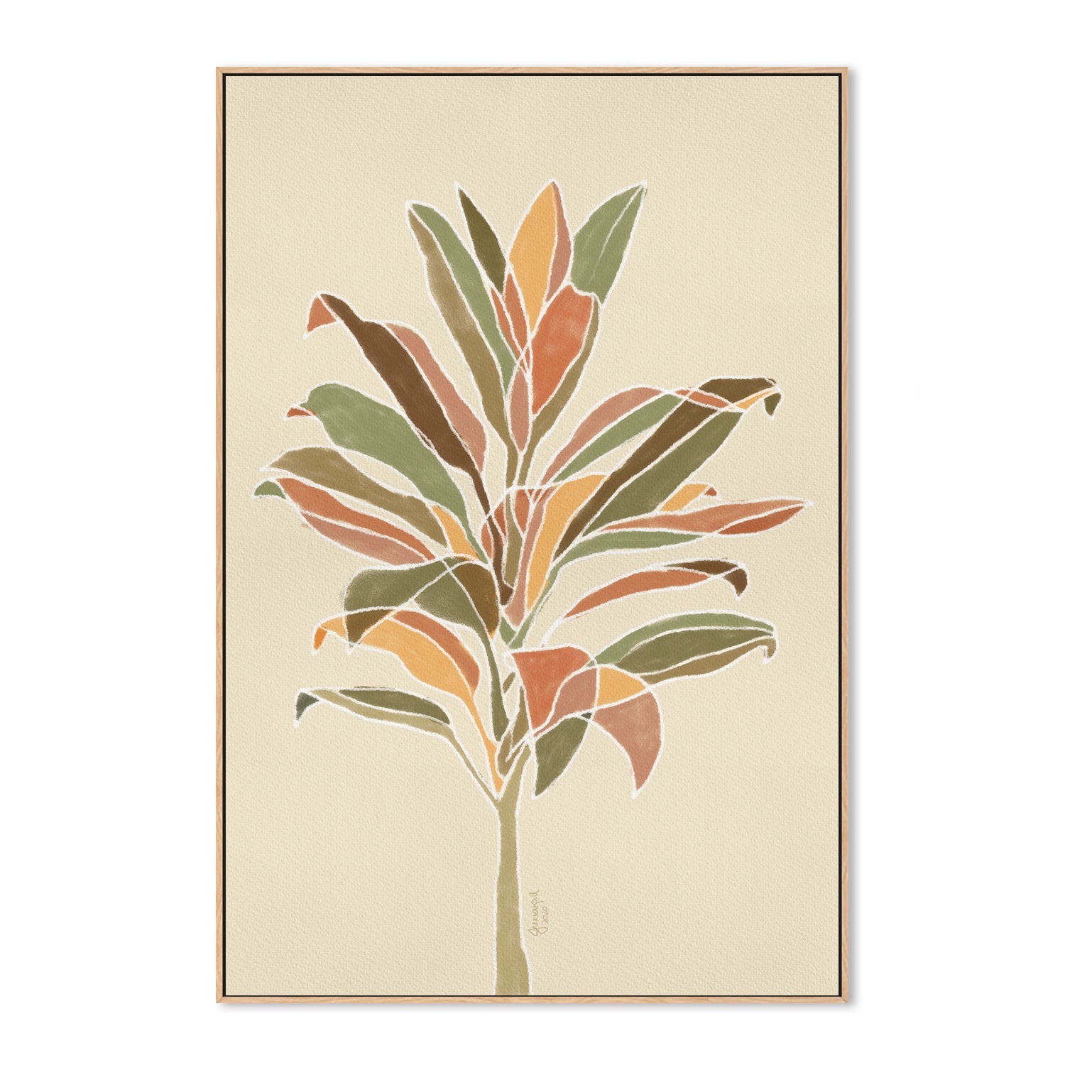wall-art-print-canvas-poster-framed-Flourish-by-Junia Kall-Gioia Wall Art