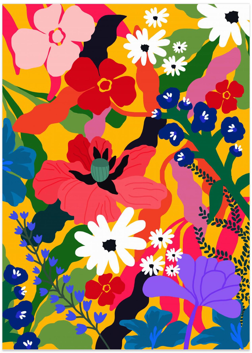 Flourish in Colour , By Rafaela Mascaro
