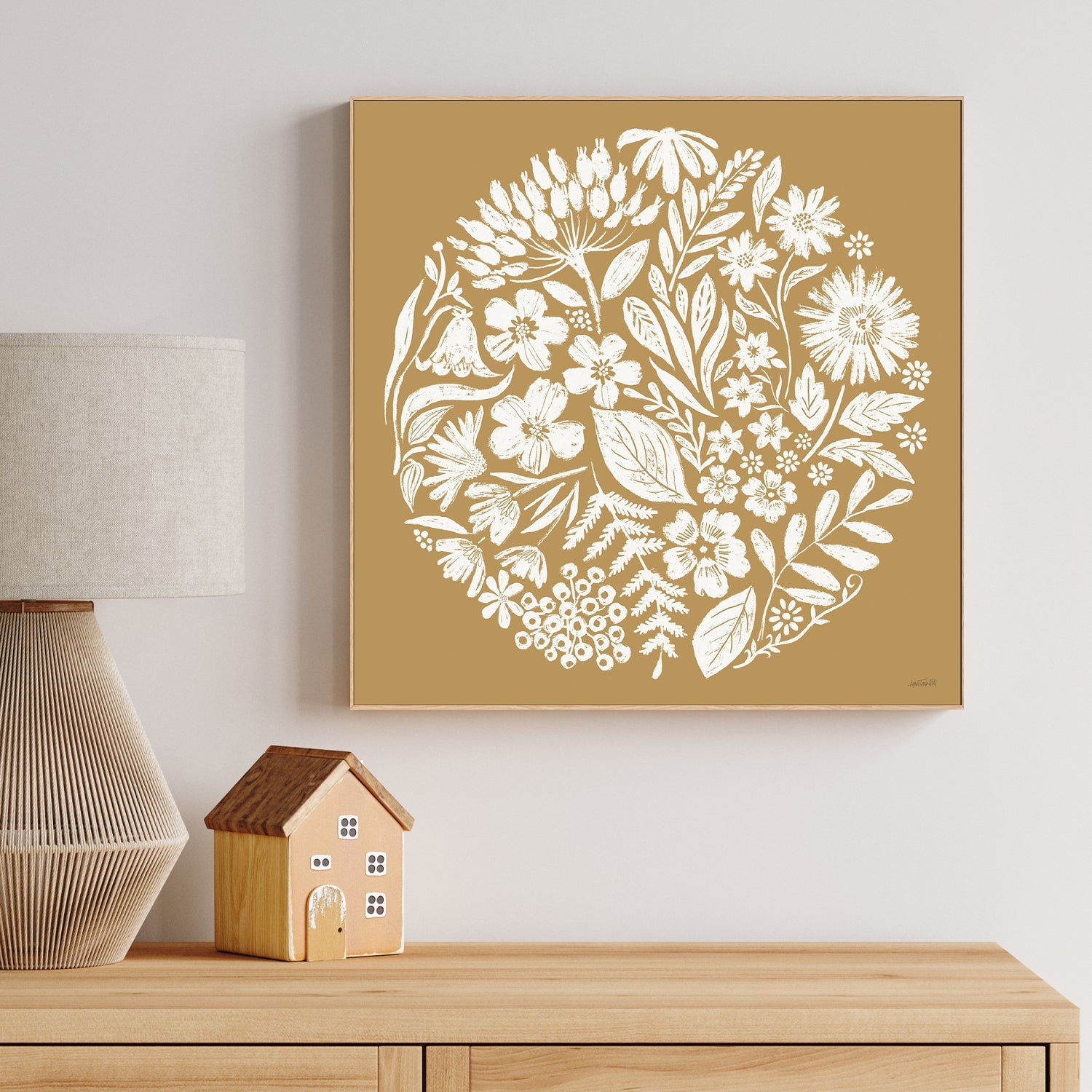 wall-art-print-canvas-poster-framed-Flower Fest, Style C-2
