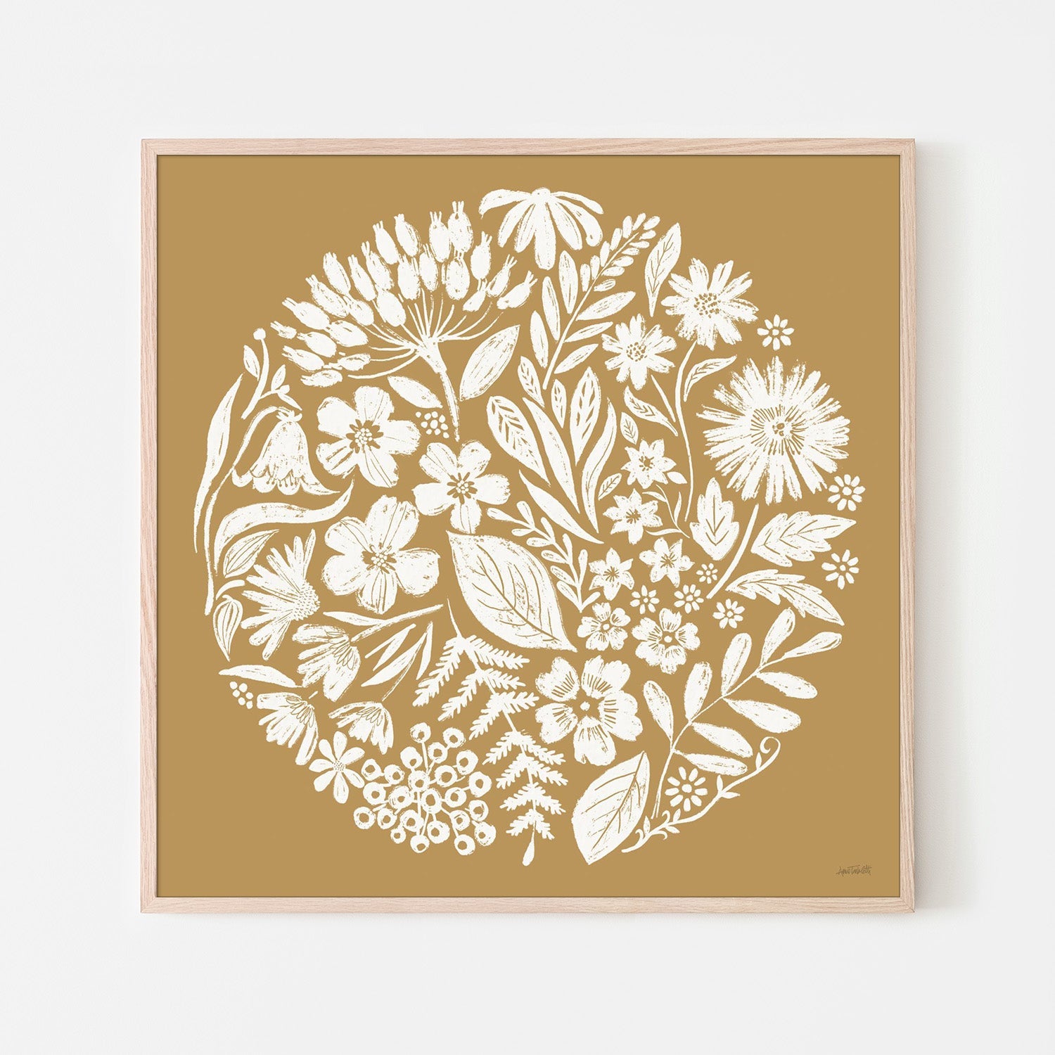 wall-art-print-canvas-poster-framed-Flower Fest, Style C-6
