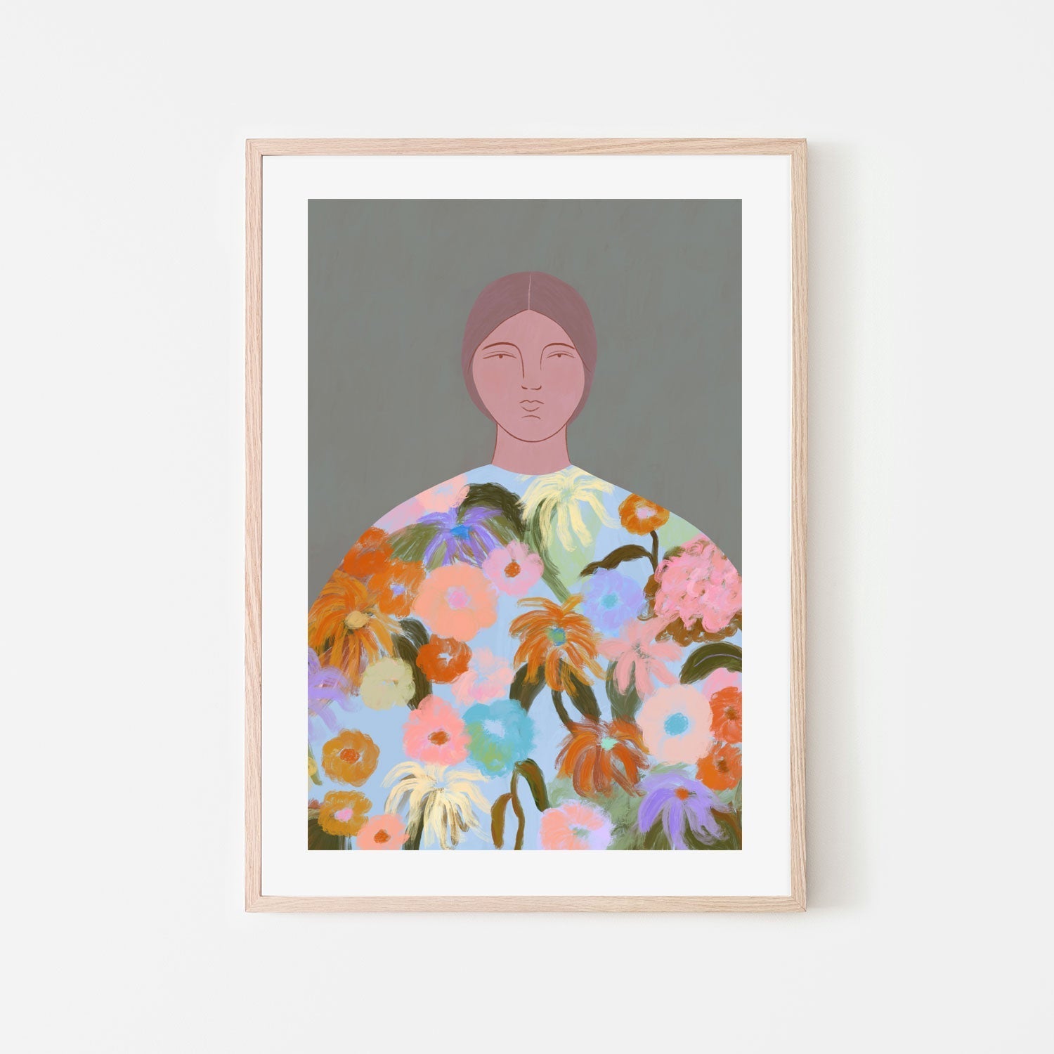 wall-art-print-canvas-poster-framed-Flower Fields , By Constanza Goeppinger-6