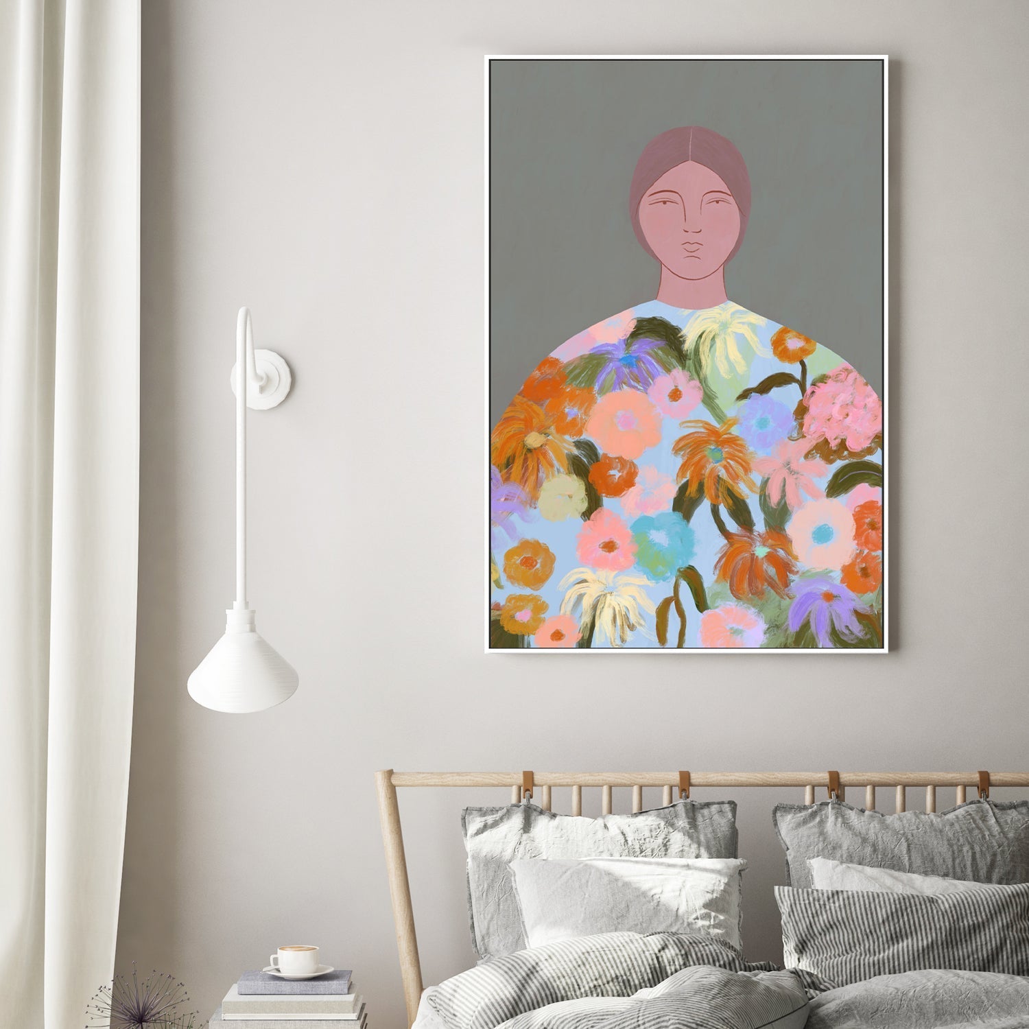 wall-art-print-canvas-poster-framed-Flower Fields , By Constanza Goeppinger-7