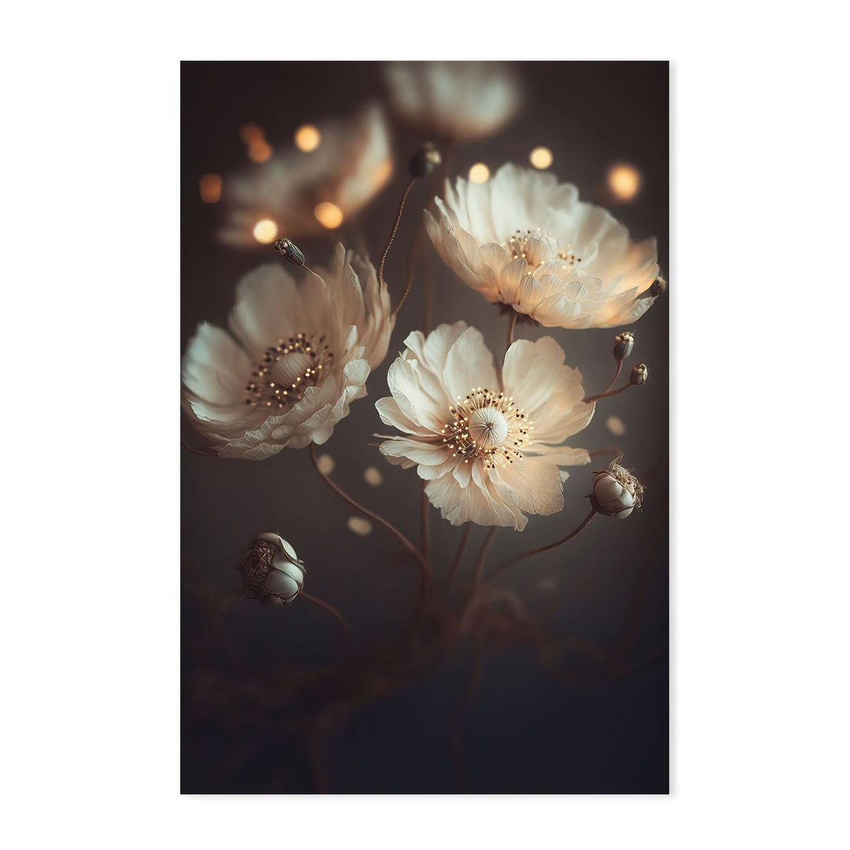 wall-art-print-canvas-poster-framed-Flowers In The Morning Sun , By Treechild-GIOIA-WALL-ART