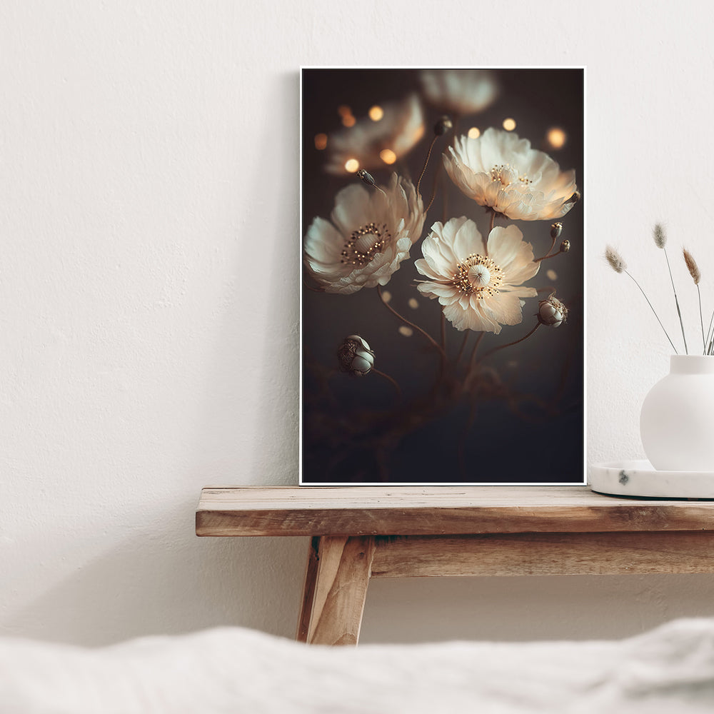 wall-art-print-canvas-poster-framed-Flowers In The Morning Sun , By Treechild-GIOIA-WALL-ART