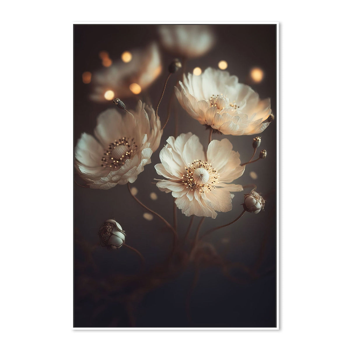 wall-art-print-canvas-poster-framed-Flowers In The Morning Sun , By Treechild-GIOIA-WALL-ART