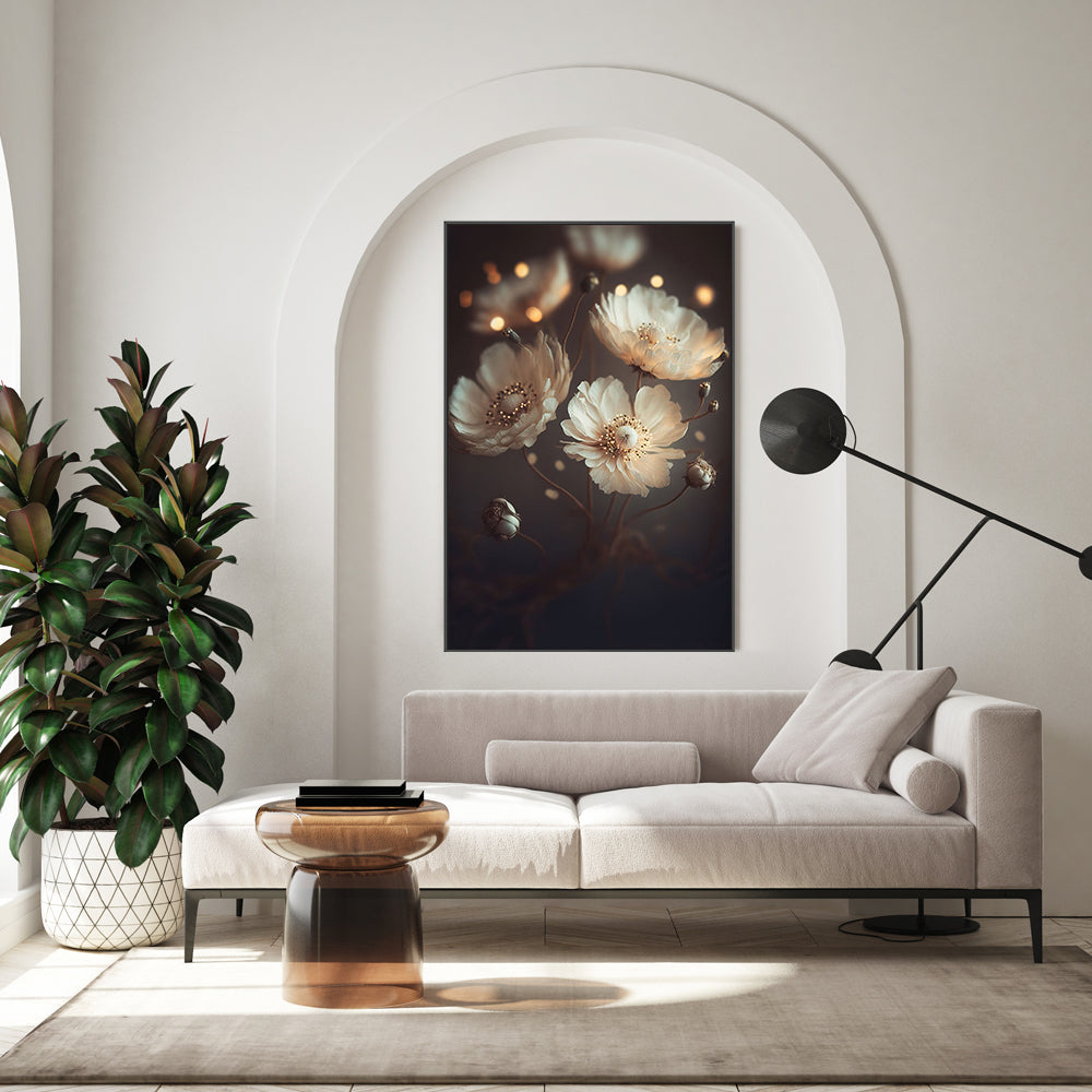 wall-art-print-canvas-poster-framed-Flowers In The Morning Sun , By Treechild-GIOIA-WALL-ART