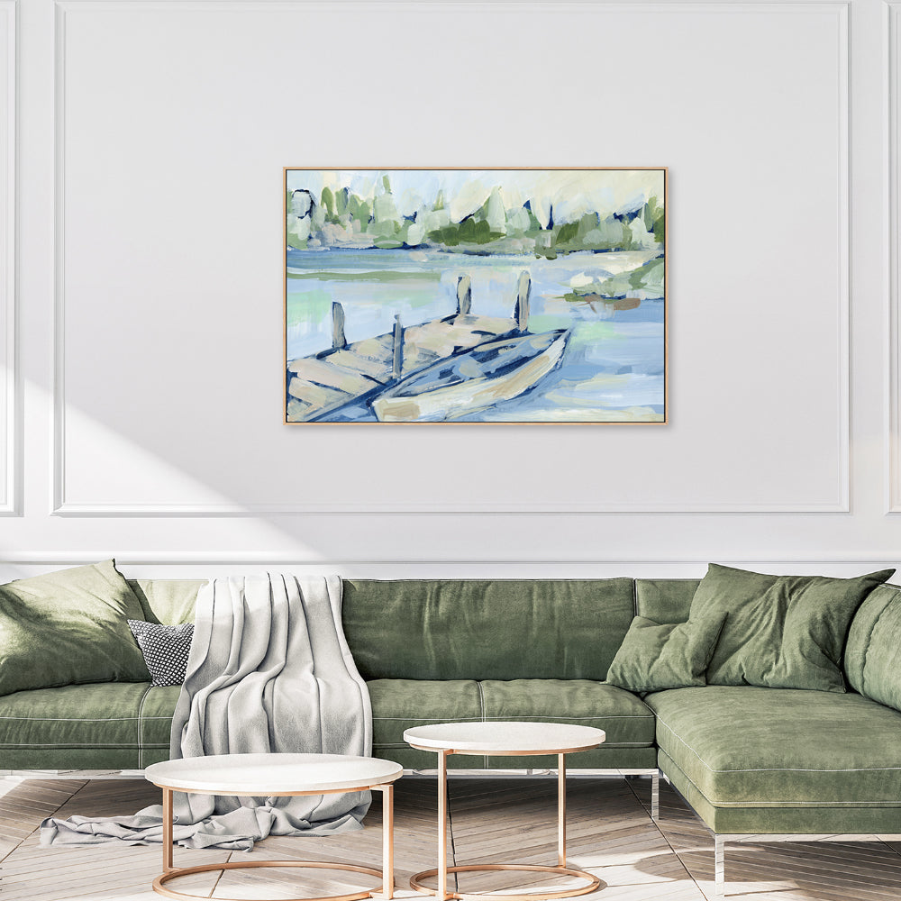 wall-art-print-canvas-poster-framed-Fly Fishing Oasis , Style A, By Jetty Home , By Jetty Home-2