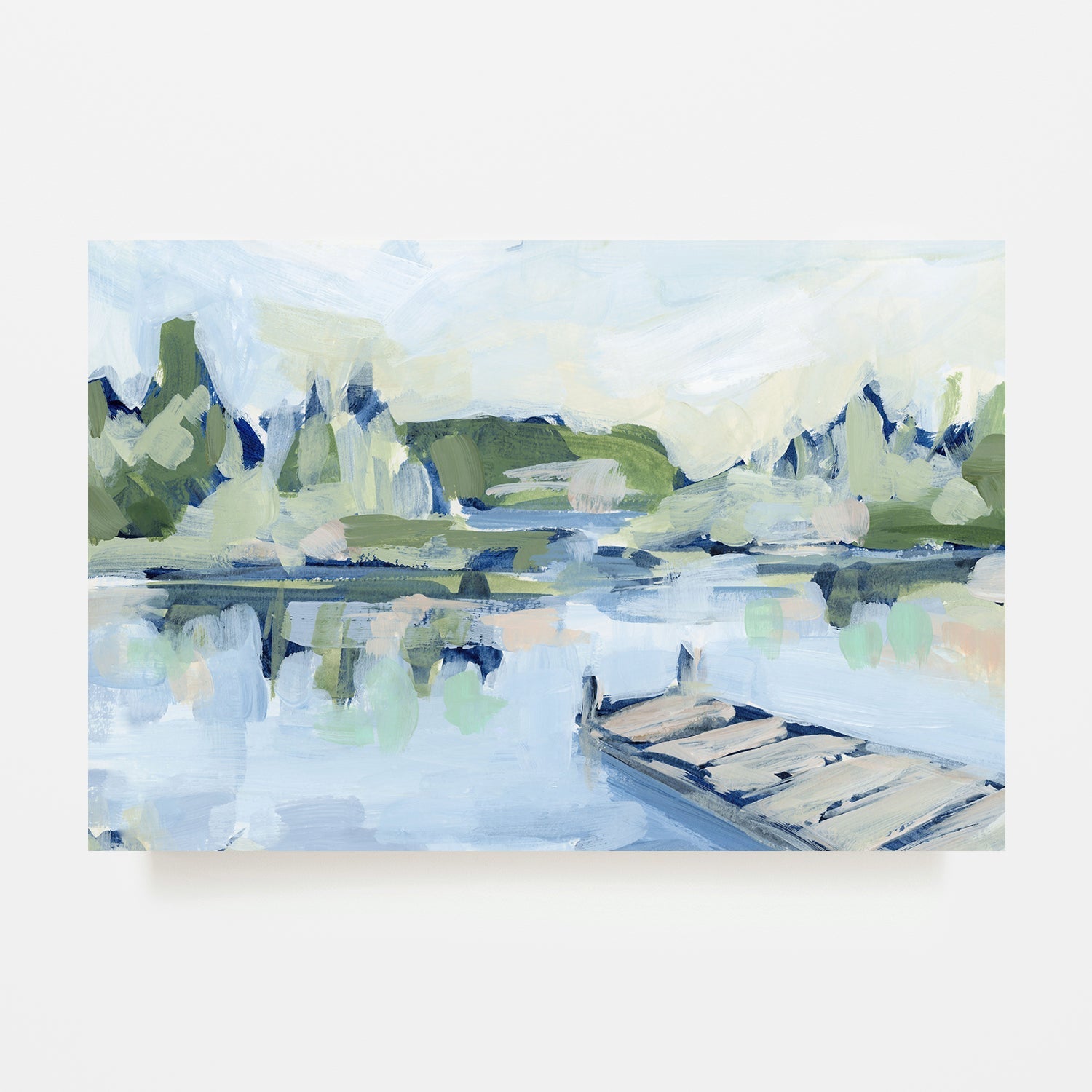 wall-art-print-canvas-poster-framed-Fly Fishing Oasis , Style B, By Jetty Home , By Jetty Home-1