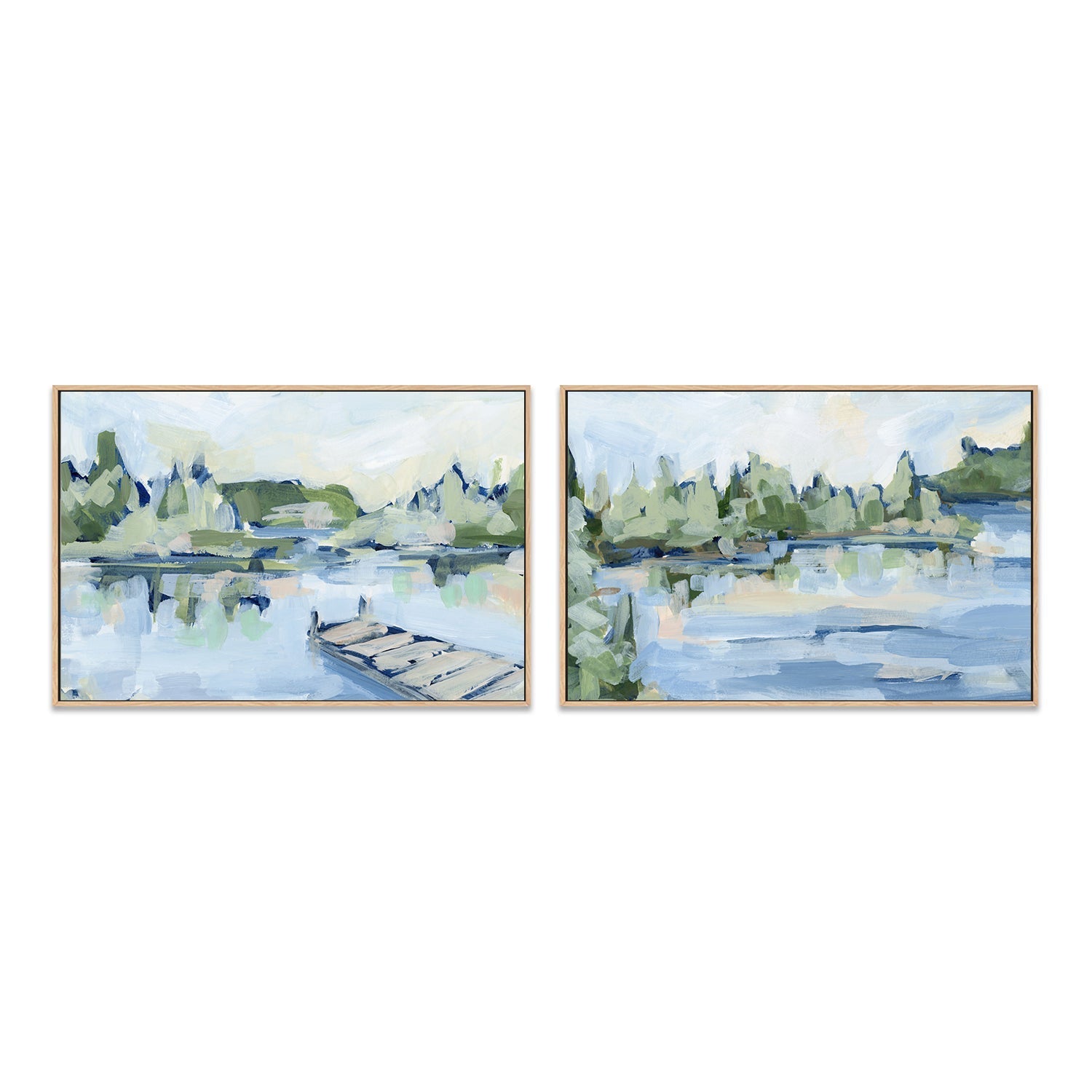 wall-art-print-canvas-poster-framed-Fly Fishing Oasis , Style B & C , Set Of 2, By Jetty Home , By Jetty Home-4