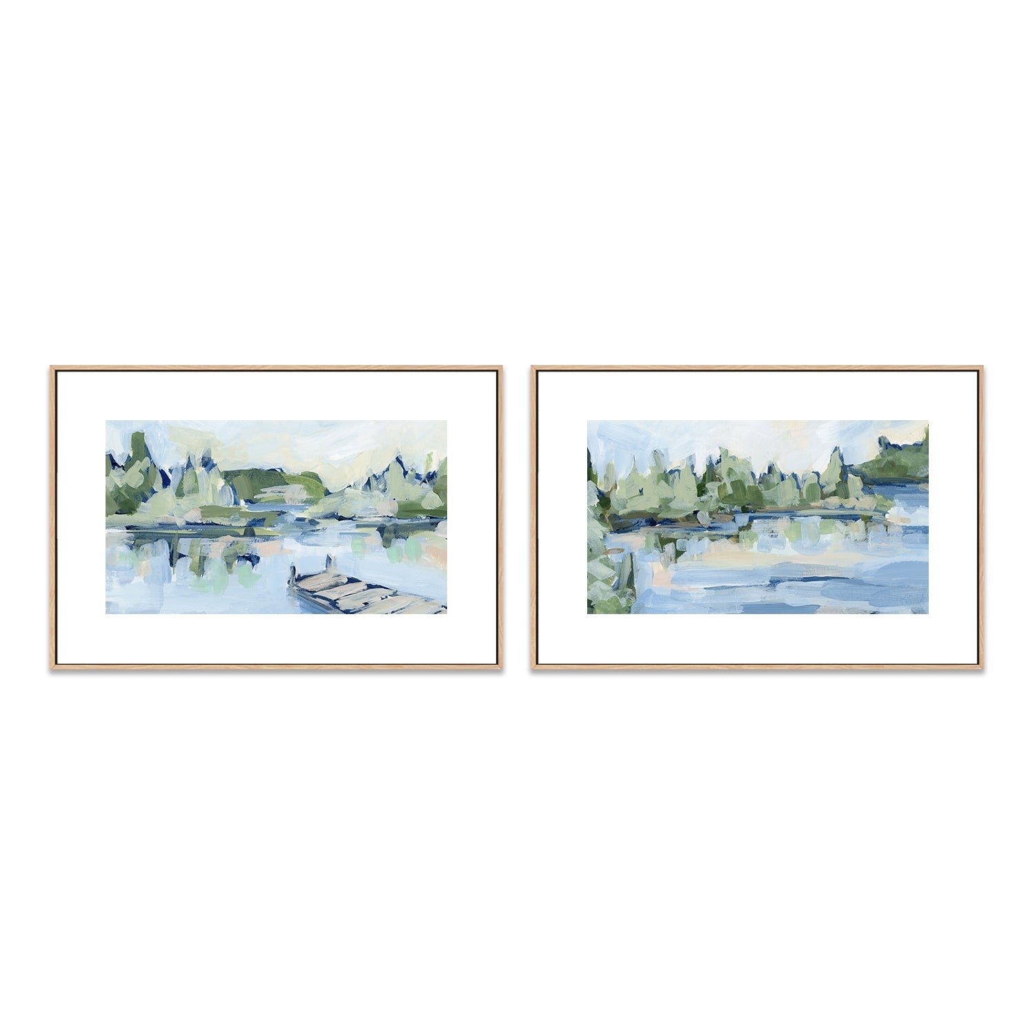wall-art-print-canvas-poster-framed-Fly Fishing Oasis , Style B & C , Set Of 2, By Jetty Home , By Jetty Home-6