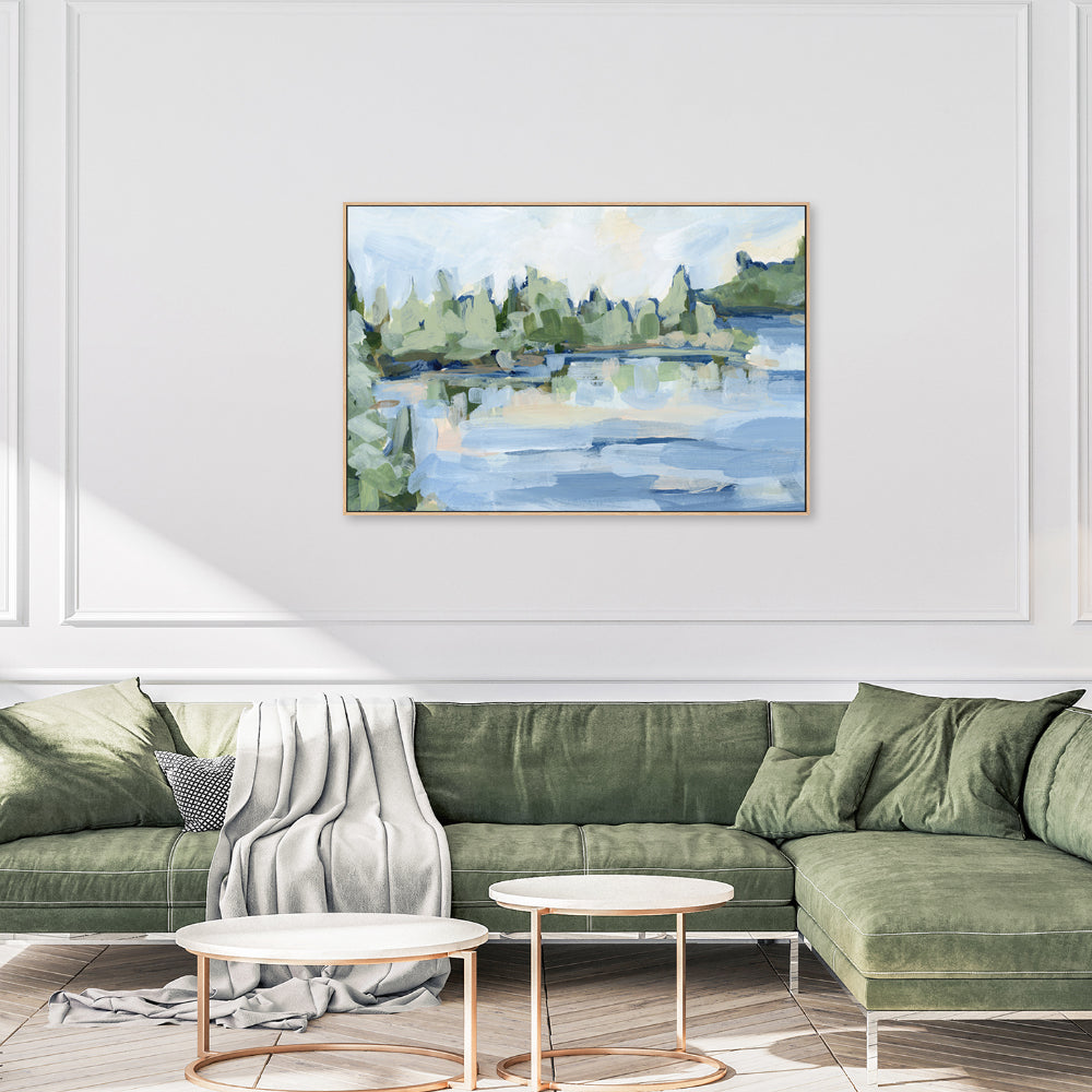 wall-art-print-canvas-poster-framed-Fly Fishing Oasis , Style C, By Jetty Home , By Jetty Home-2