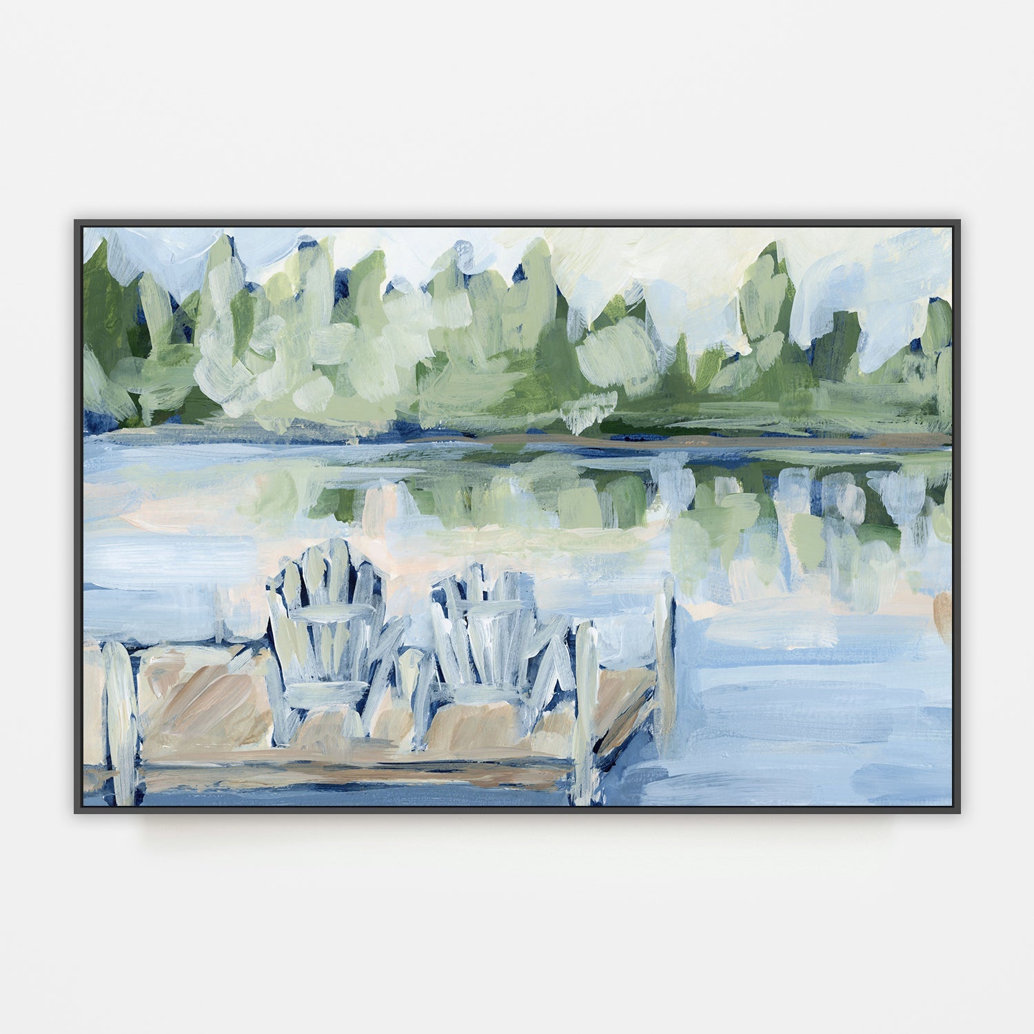 wall-art-print-canvas-poster-framed-Fly Fishing Oasis , Style D, By Jetty Home , By Jetty Home-3