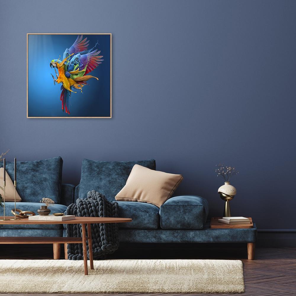 wall-art-print-canvas-poster-framed-Flying Colours, By Sulaiman Almawash-by-Plus X Studio-Gioia Wall Art