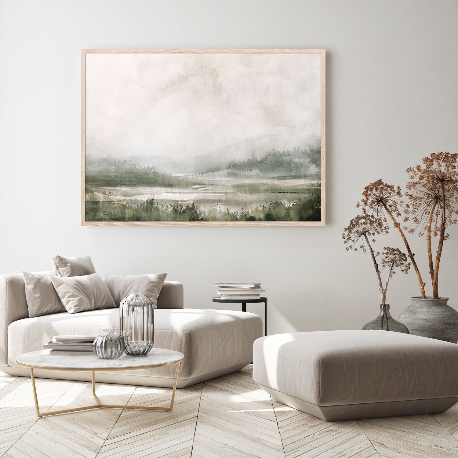 wall-art-print-canvas-poster-framed-Fog Over Fields-8