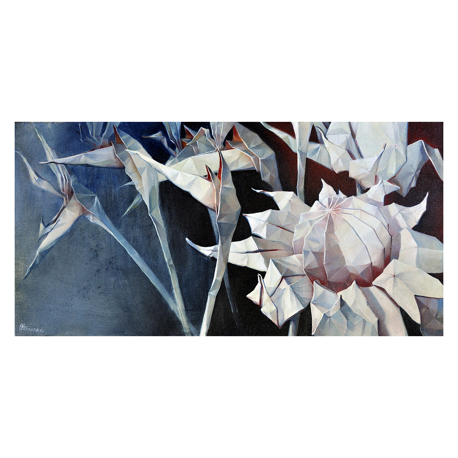 wall-art-print-canvas-poster-framed-Fold And Turn And Fold Again , By Olena Kosenko-1