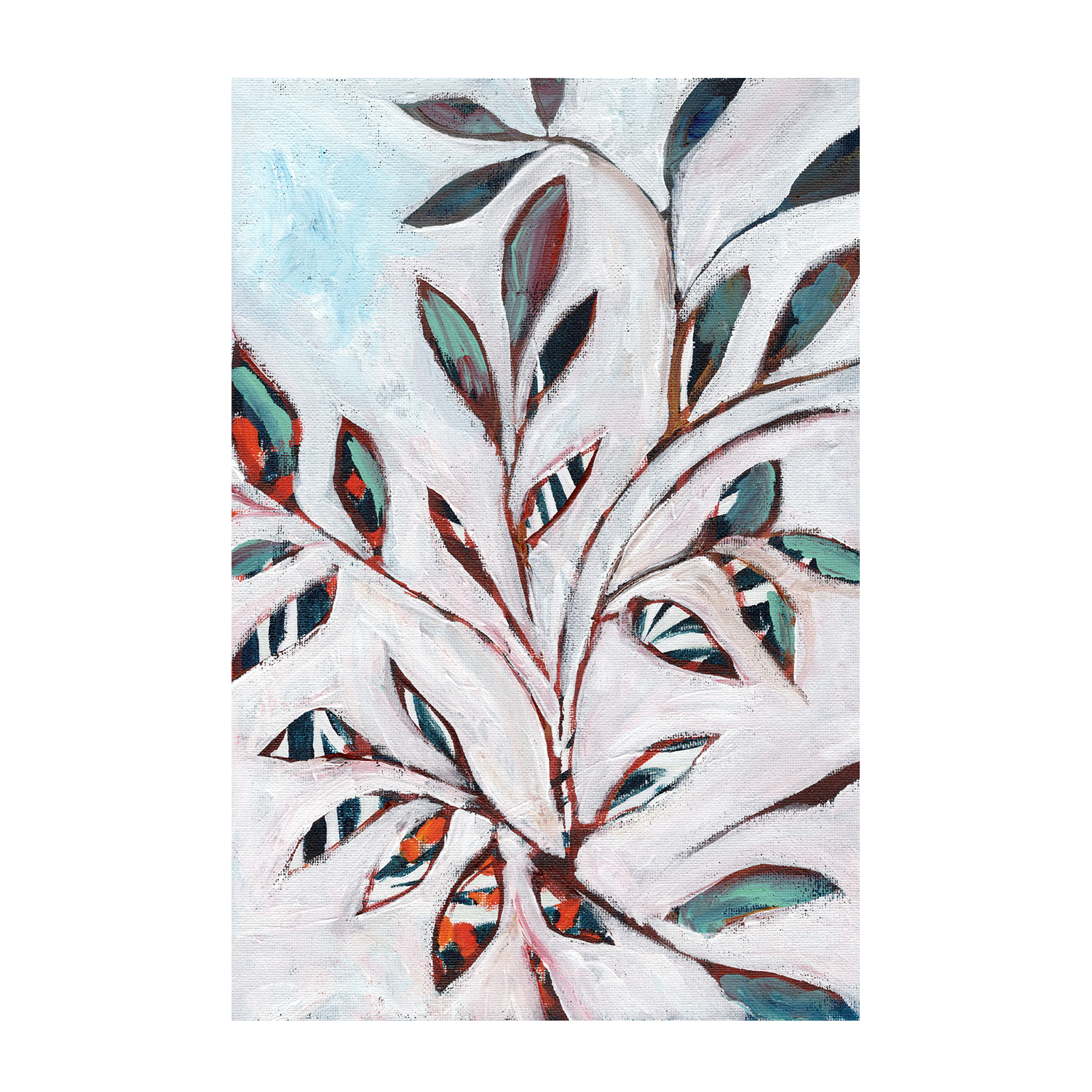 wall-art-print-canvas-poster-framed-Foliage , By Nikita Jariwala-1