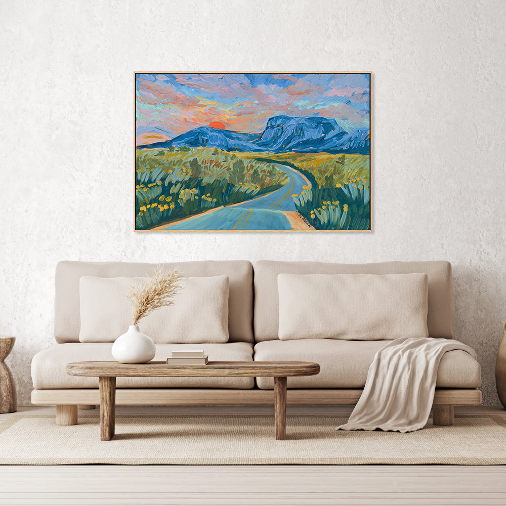 wall-art-print-canvas-poster-framed-Follow Me Down The River , By Eleanor Baker-2