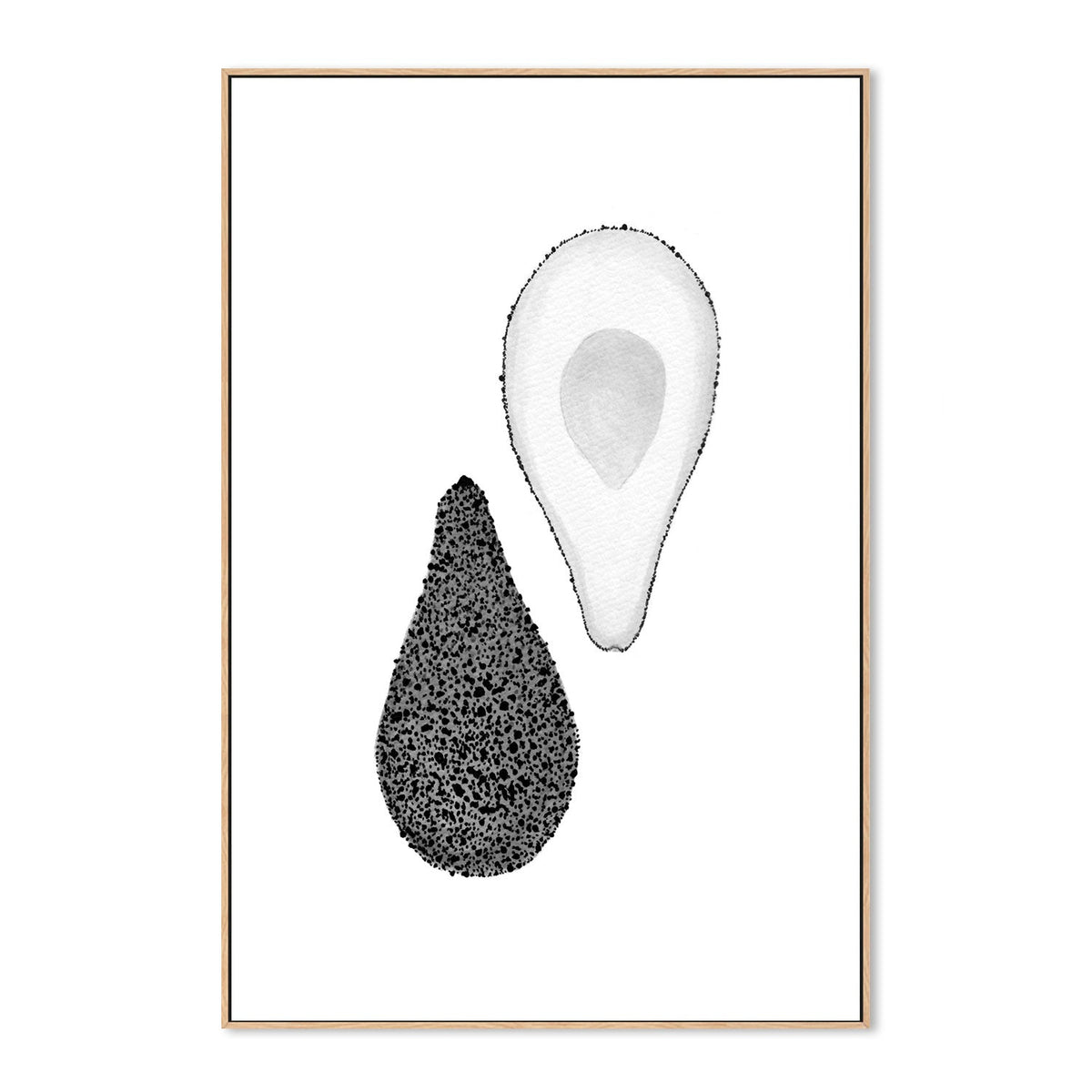 wall-art-print-canvas-poster-framed-For the love of Avocado , By Danushka Abeygoda-GIOIA-WALL-ART