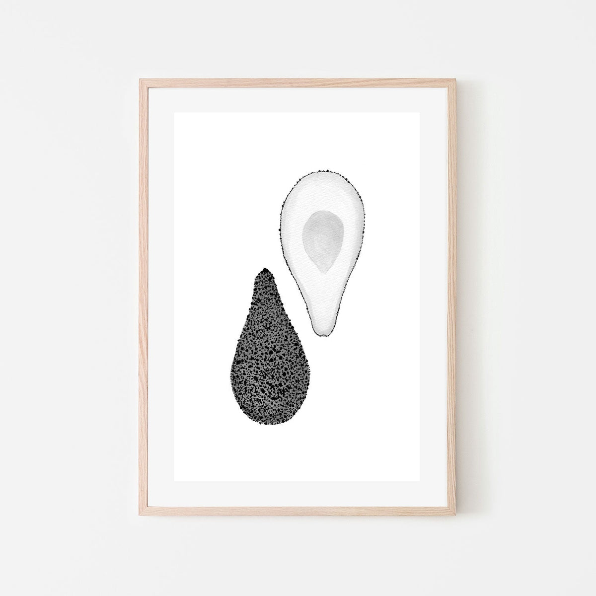 wall-art-print-canvas-poster-framed-For the love of Avocado , By Danushka Abeygoda-GIOIA-WALL-ART