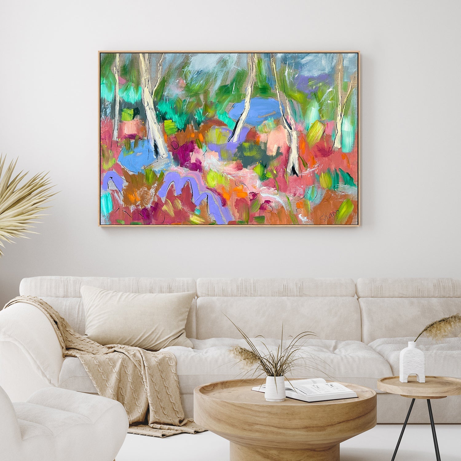 wall-art-print-canvas-poster-framed-Forest-2