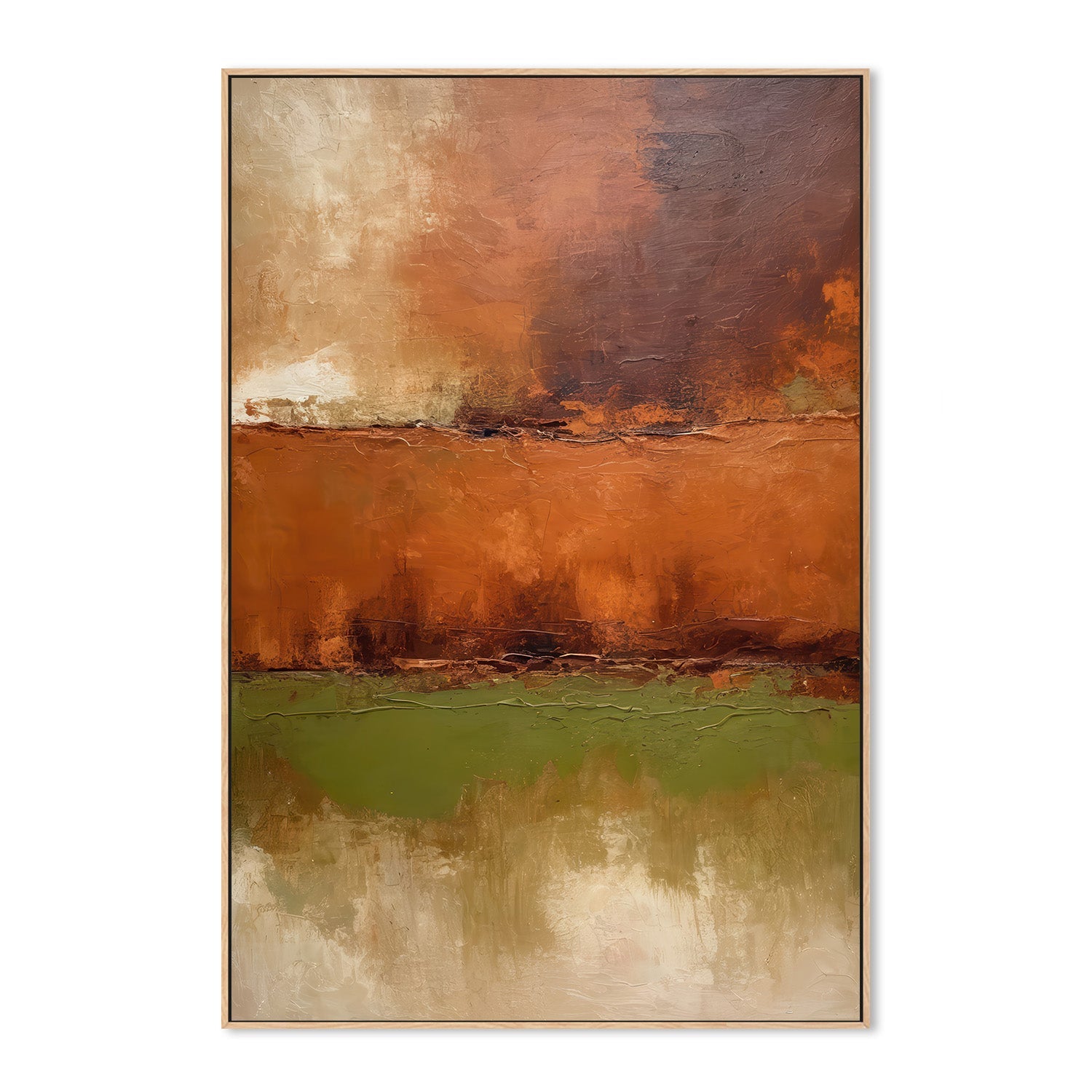wall-art-print-canvas-poster-framed-forest and flame-4