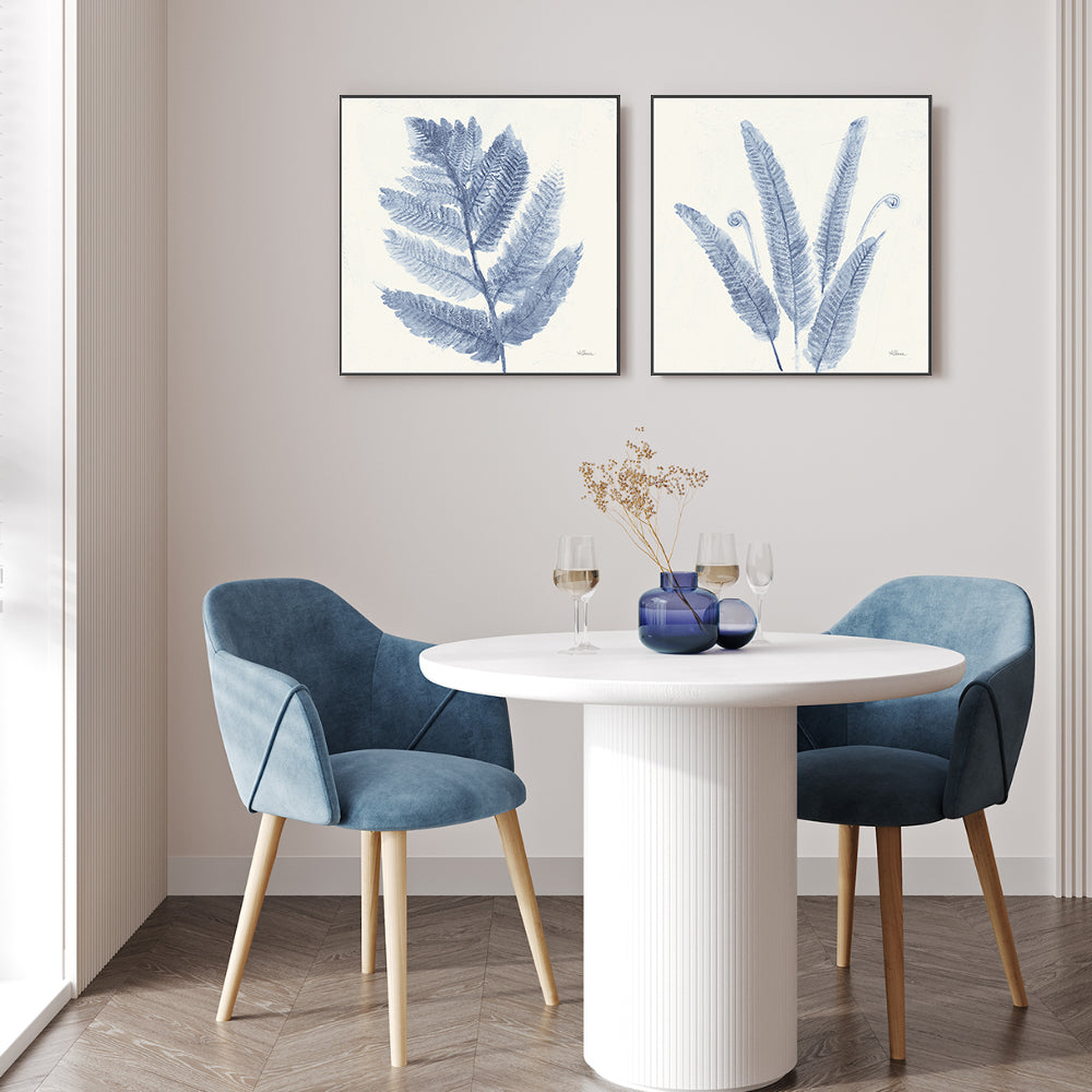 wall-art-print-canvas-poster-framed-Forest Ferns, Style A & B, Set Of 2 , By Albena Hristova-GIOIA-WALL-ART