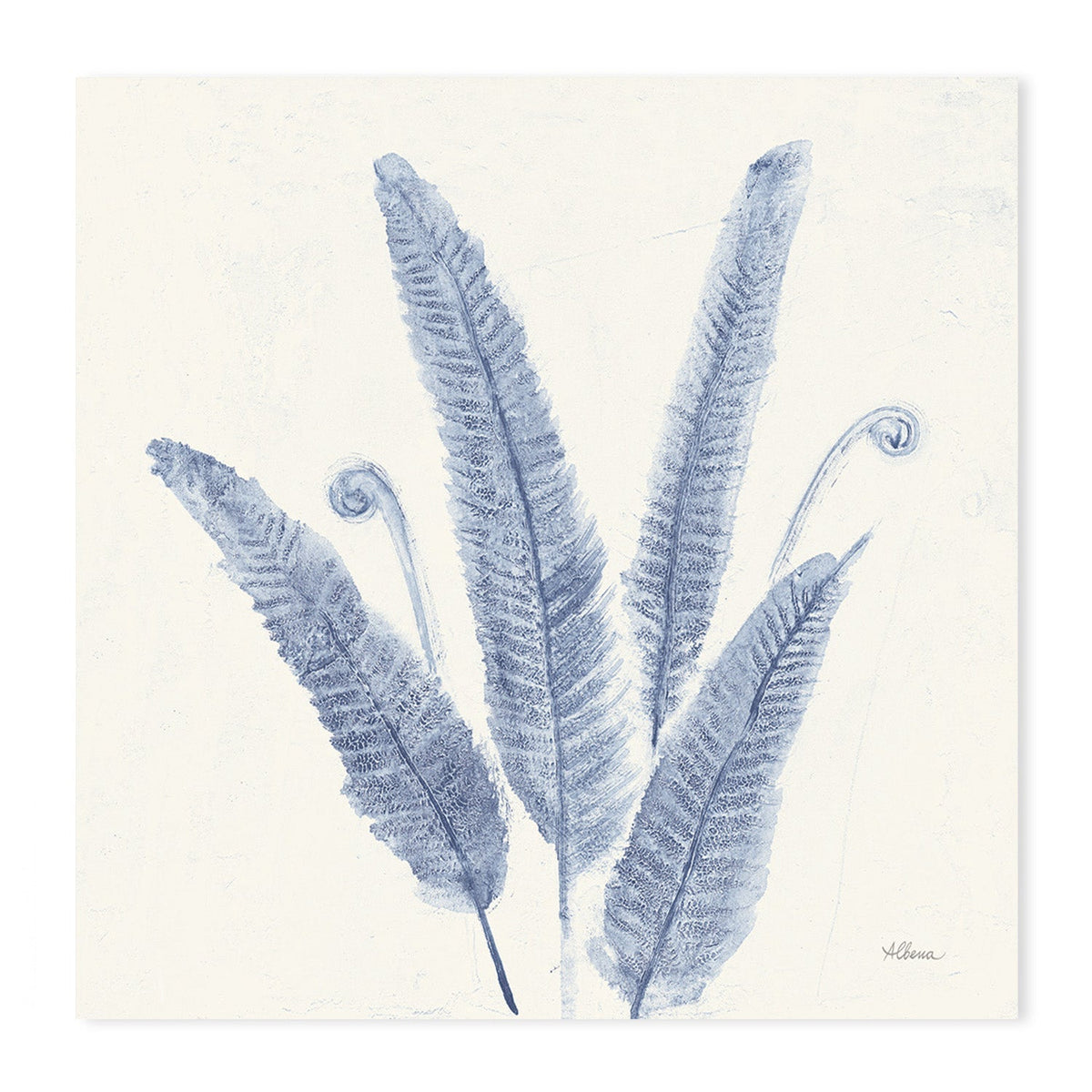 wall-art-print-canvas-poster-framed-Forest Ferns, Style A & B, Set Of 2 , By Albena Hristova-GIOIA-WALL-ART