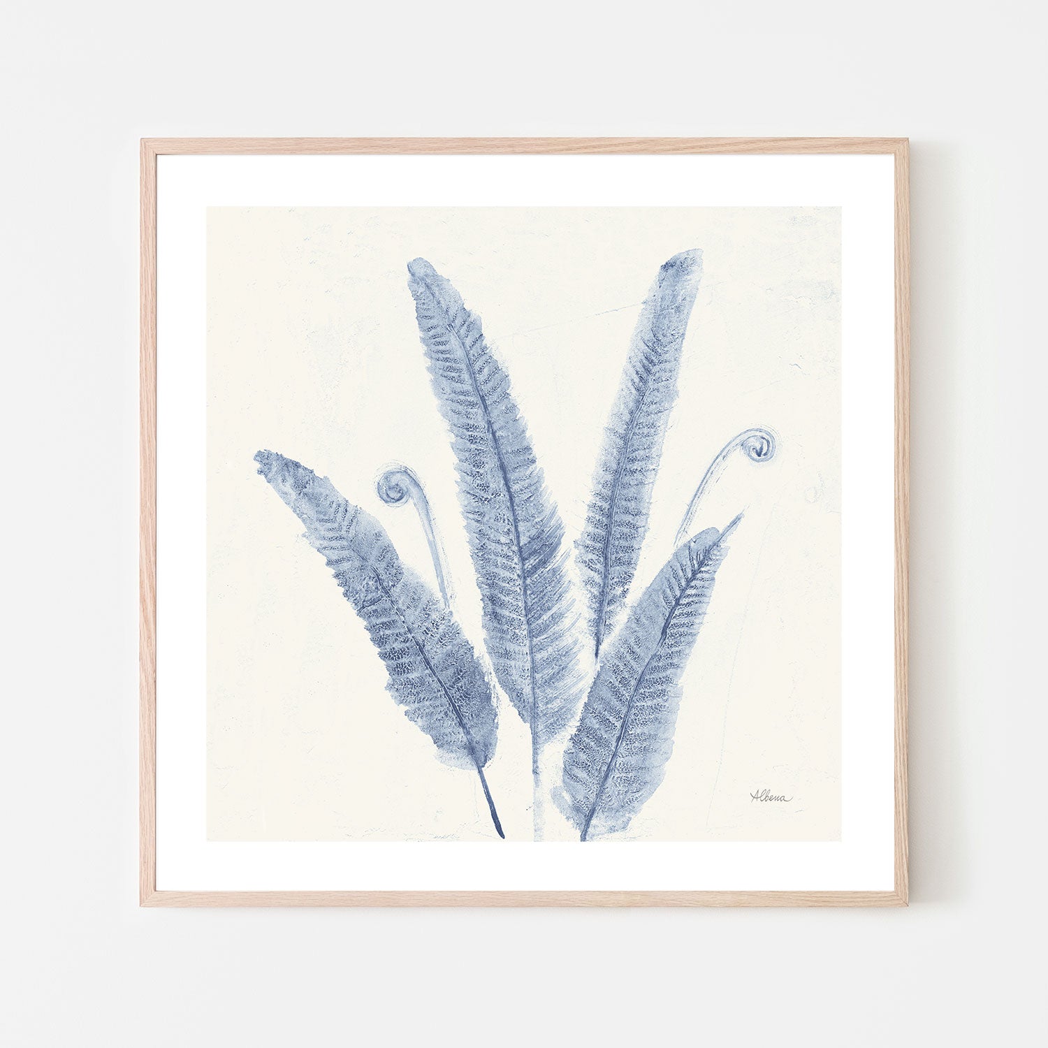 wall-art-print-canvas-poster-framed-Forest Ferns, Style B , By Albena Hristova-GIOIA-WALL-ART