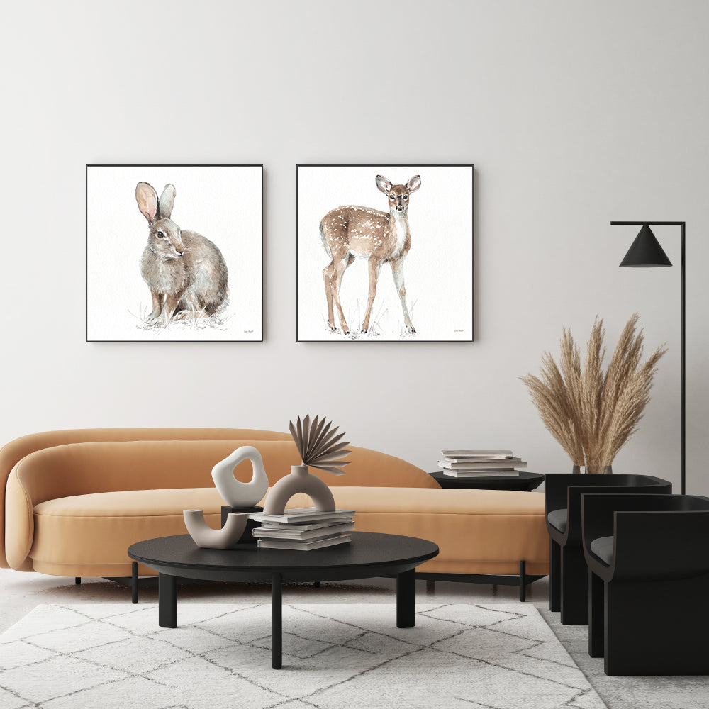 wall-art-print-canvas-poster-framed-Forest Friends, Style B & D, Set Of 2 , By Lisa Audit-GIOIA-WALL-ART
