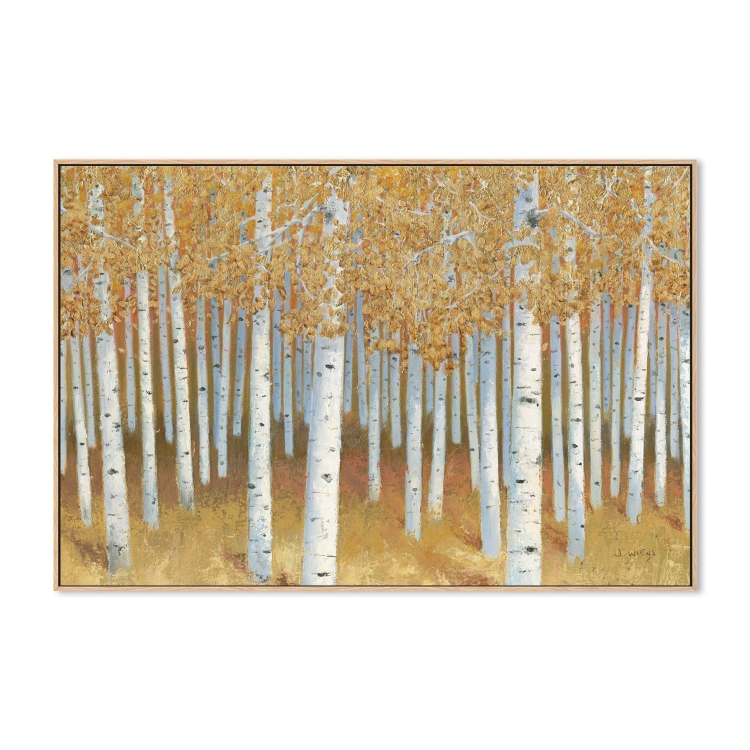 wall-art-print-canvas-poster-framed-Forest of Gold-by-James Wiens-Gioia Wall Art