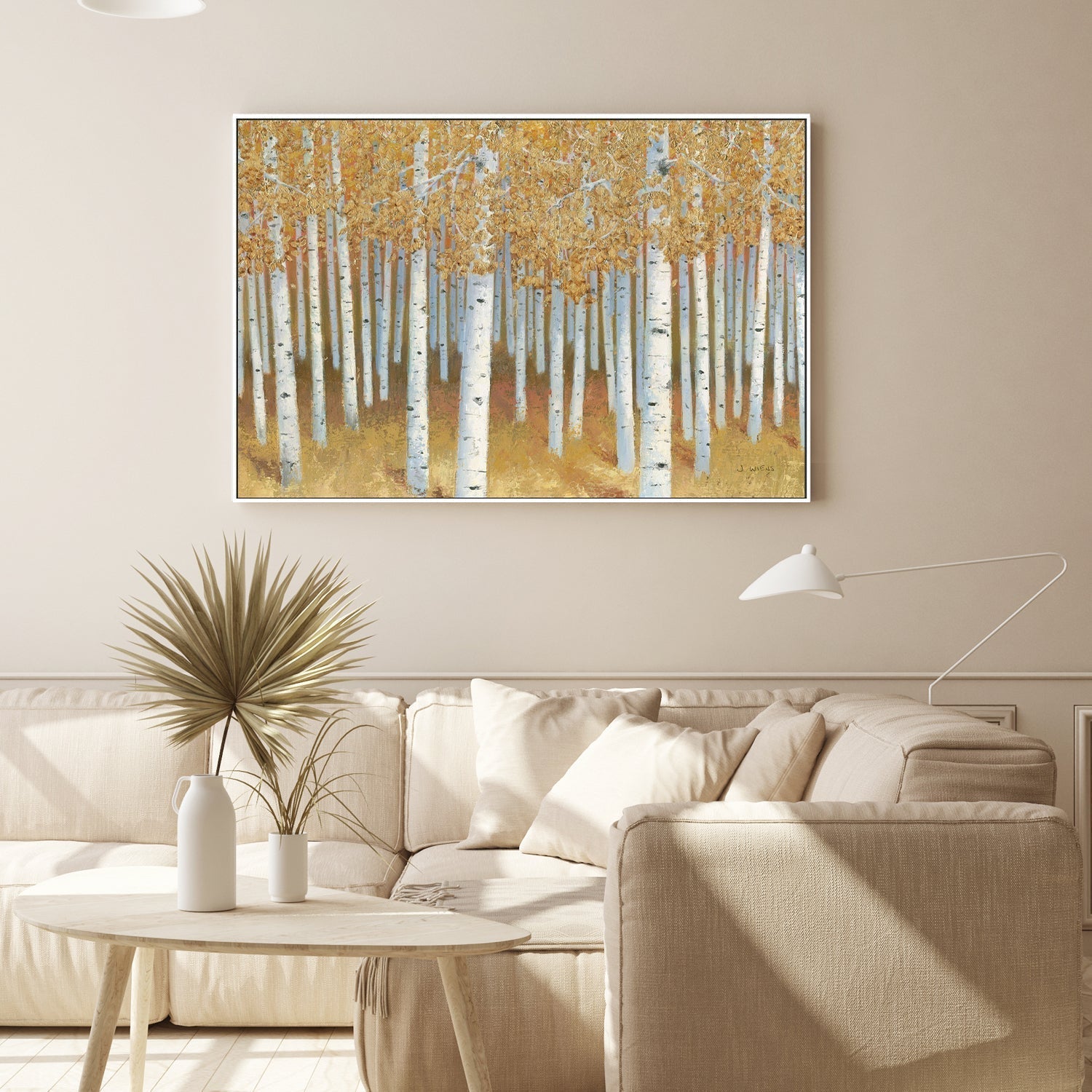 wall-art-print-canvas-poster-framed-Forest of Gold-by-James Wiens-Gioia Wall Art