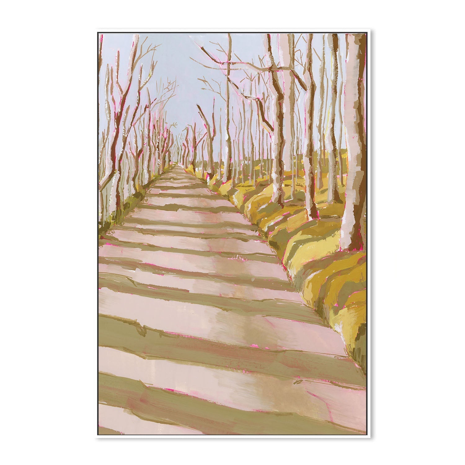 wall-art-print-canvas-poster-framed-Forest Path , By Lucrecia Caporale-5