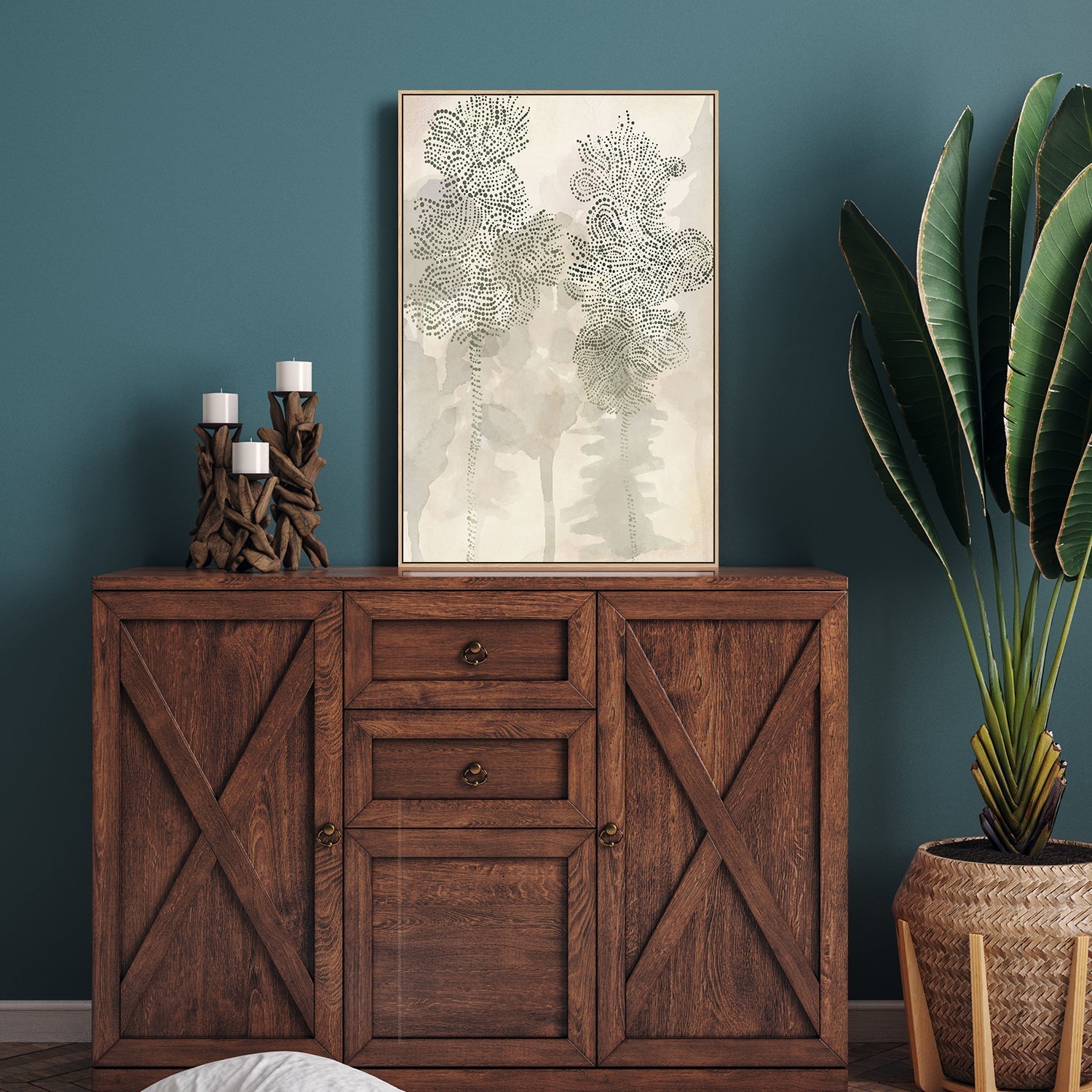 wall-art-print-canvas-poster-framed-Forest Retreat, Style E-by-Emily Wood-Gioia Wall Art